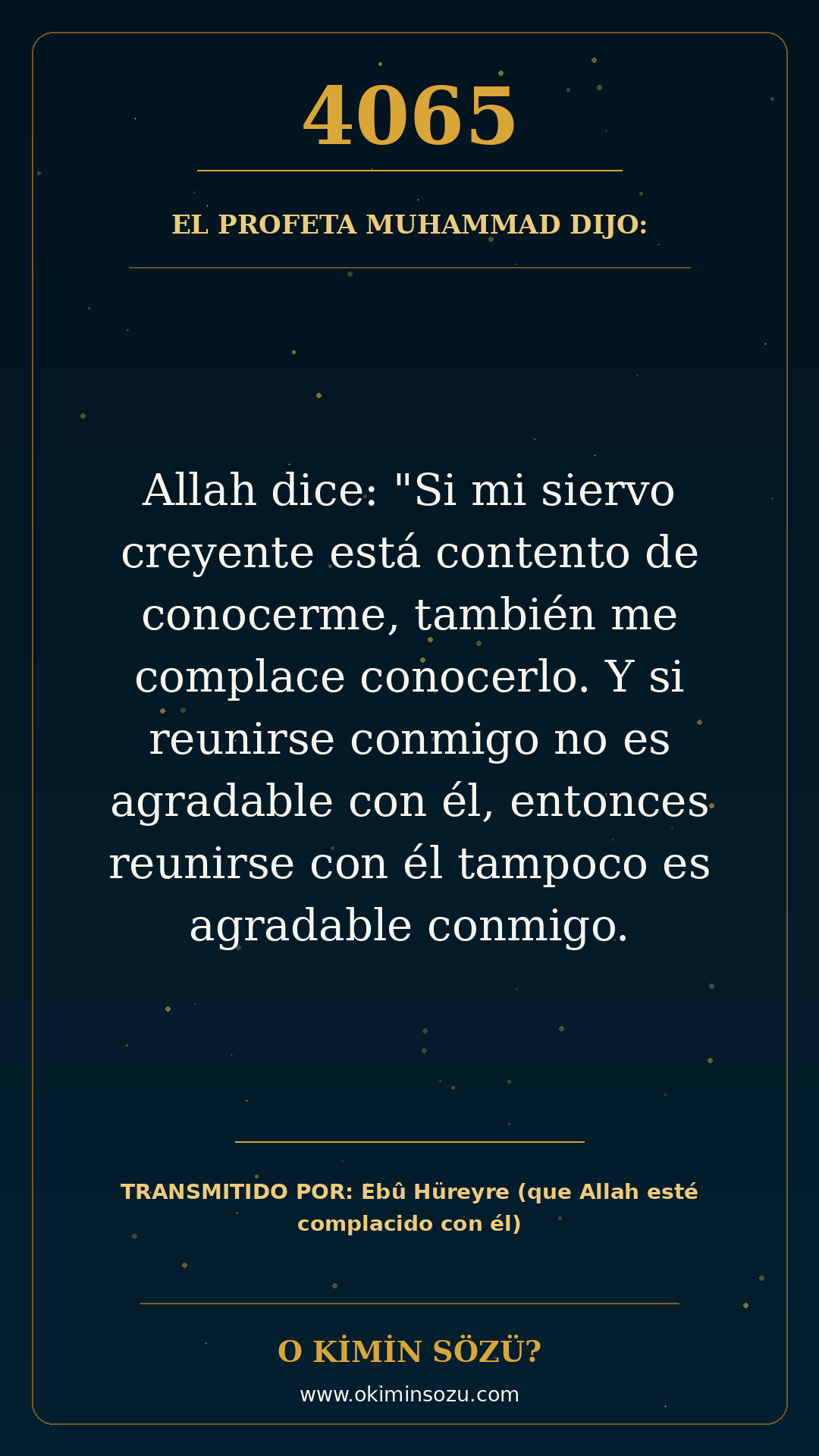 hadis 4065 es