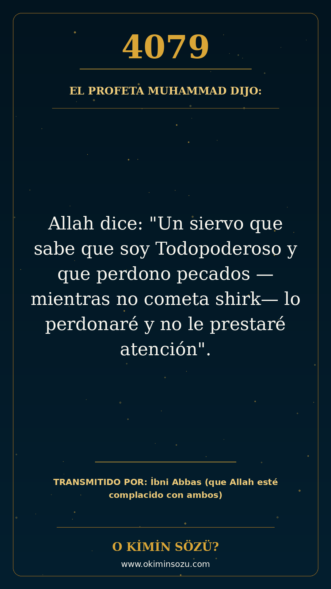 hadis 4079 es