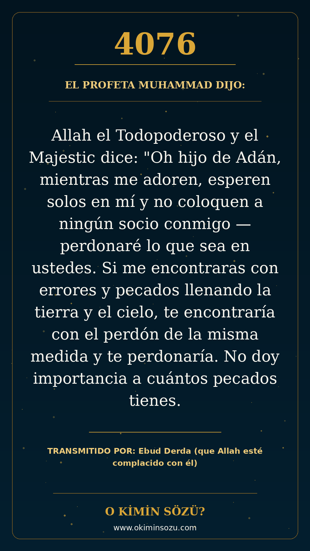 hadis 4076 es