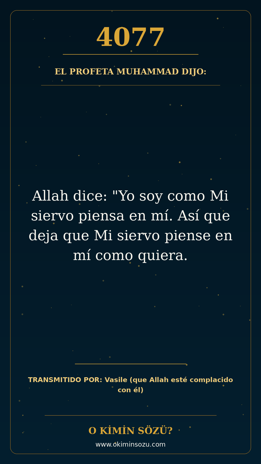 hadis 4077 es