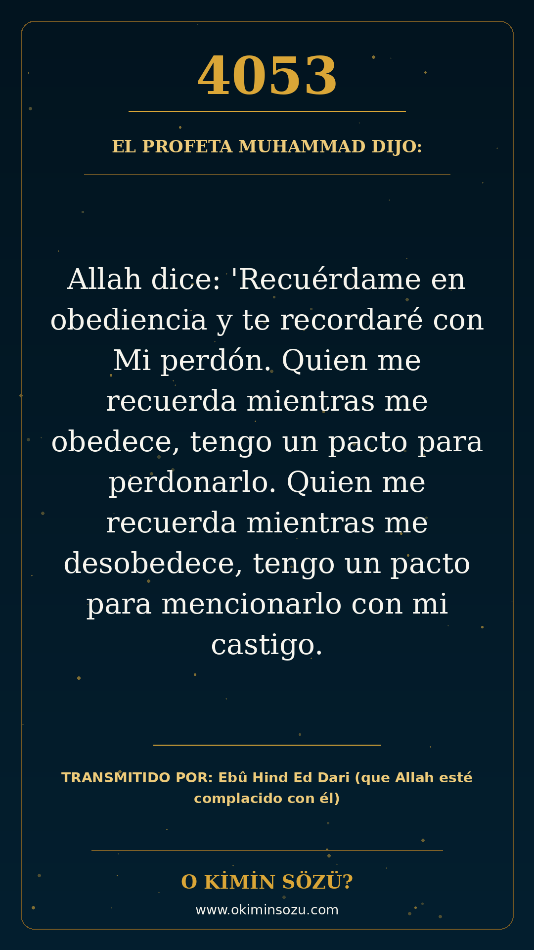 hadis 4053 es
