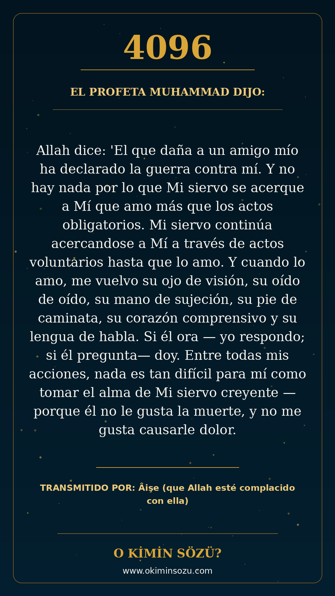 hadis 4096 es