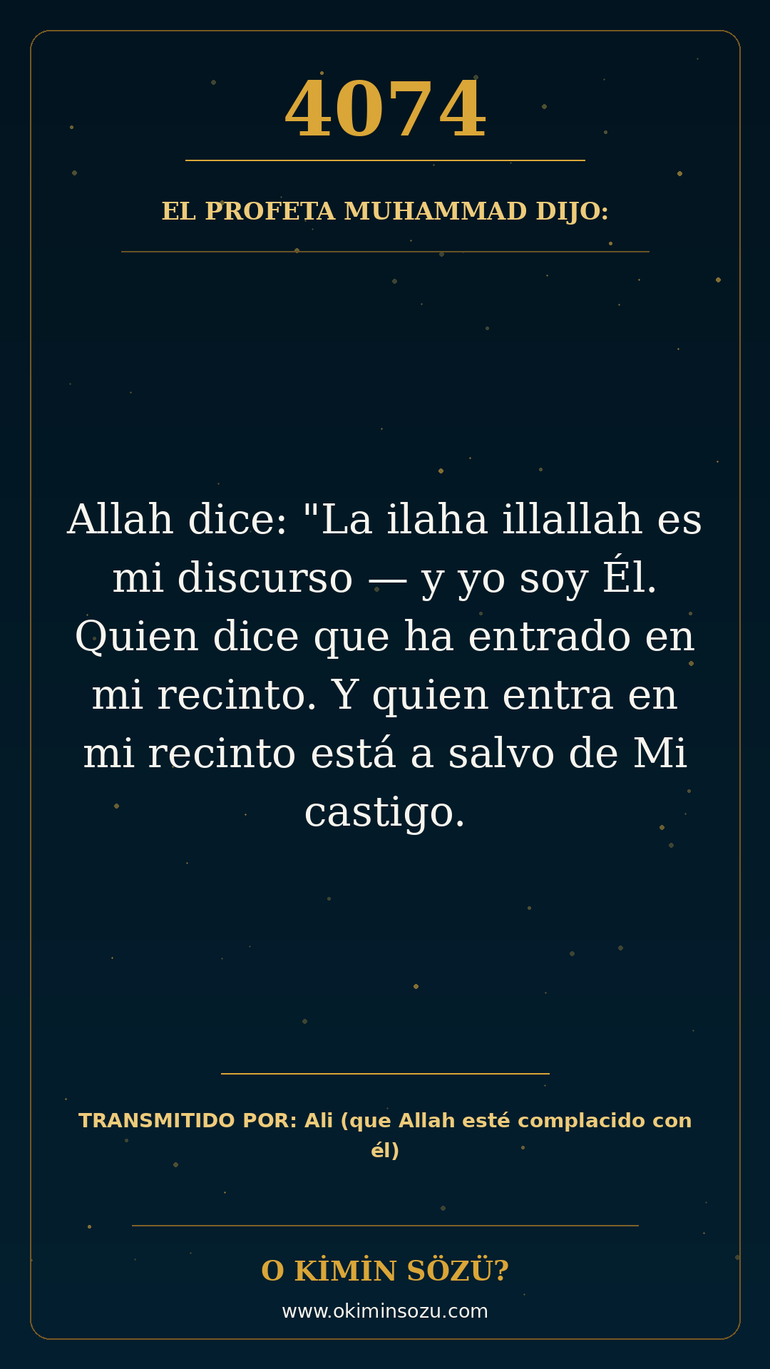 hadis 4074 es