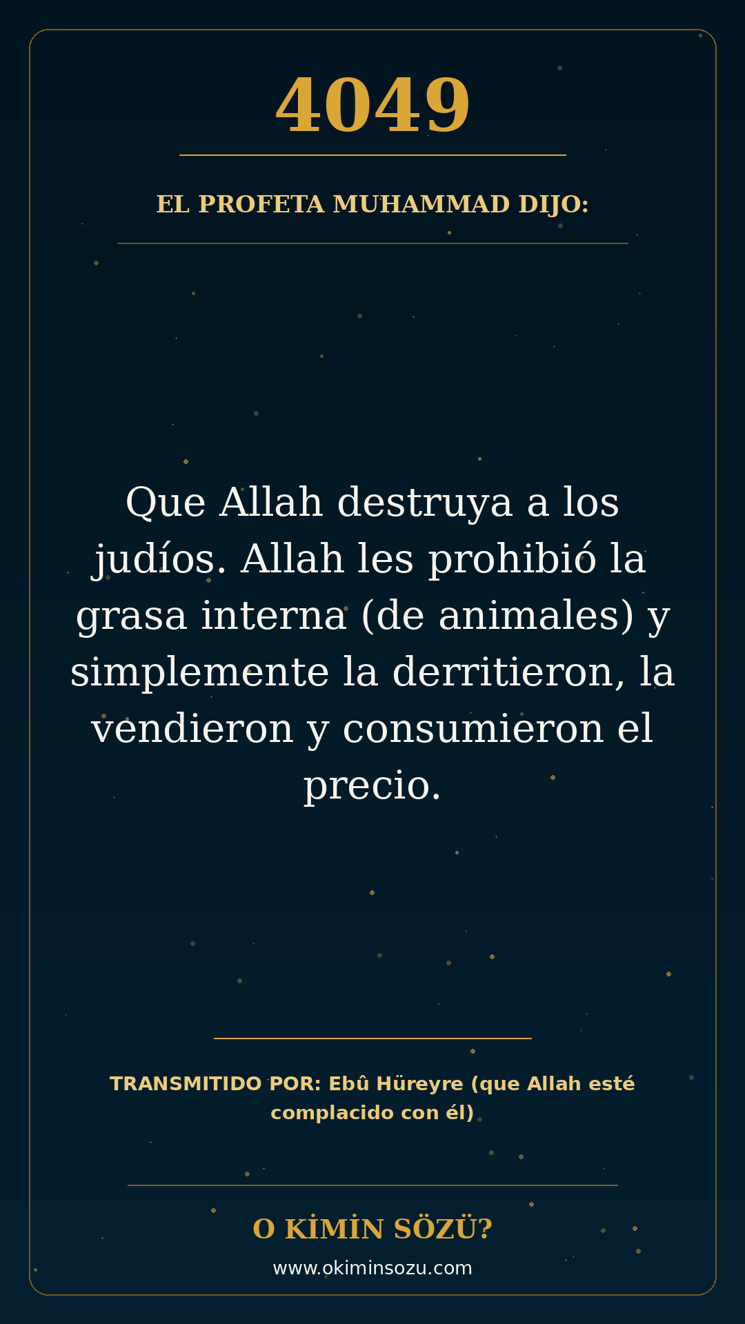 hadis 4049 es