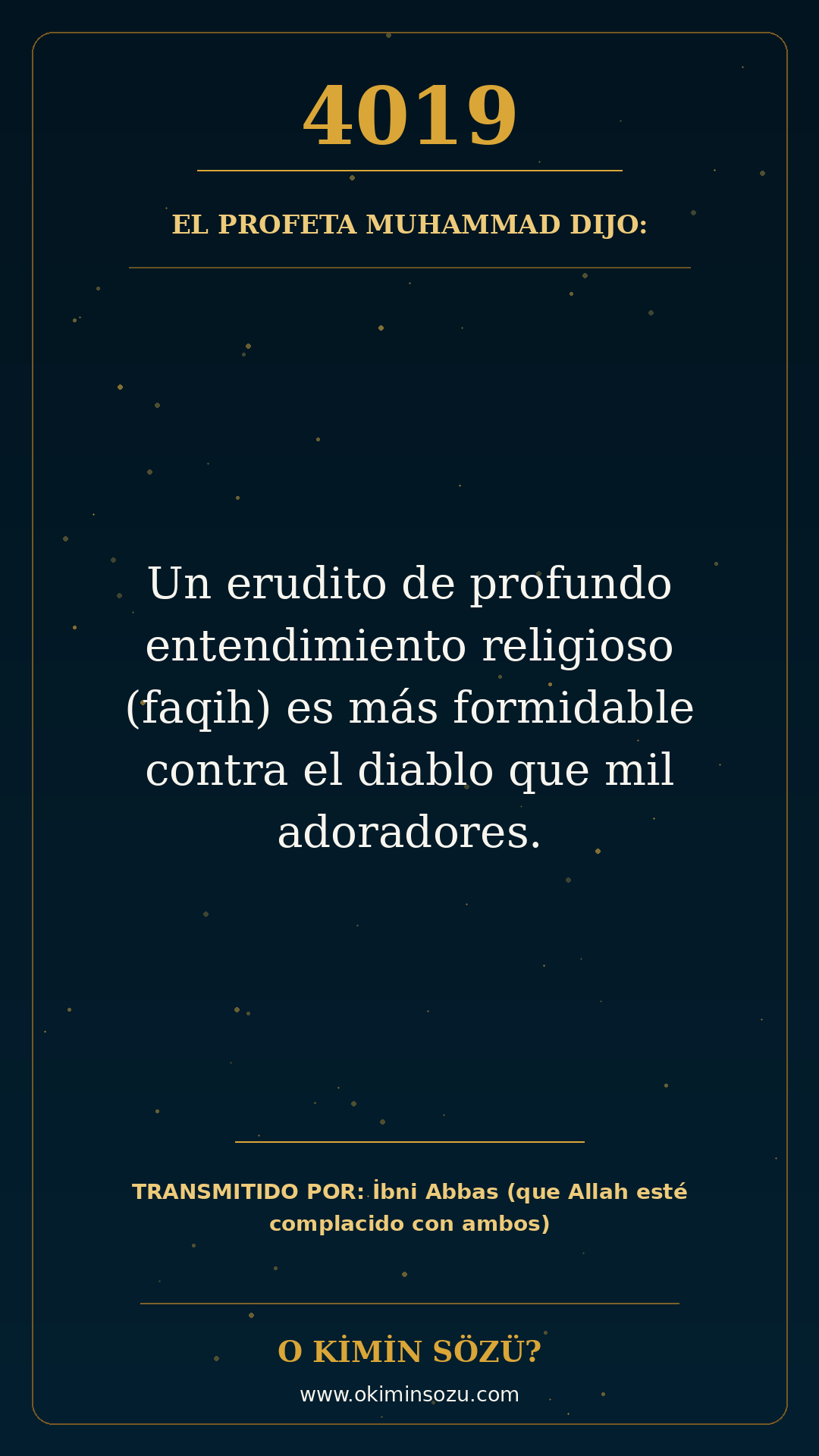 hadis 4019 es