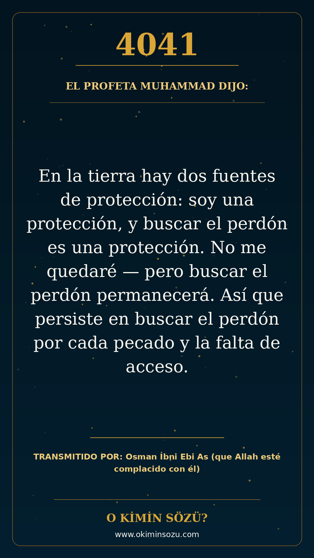 hadis 4041 es