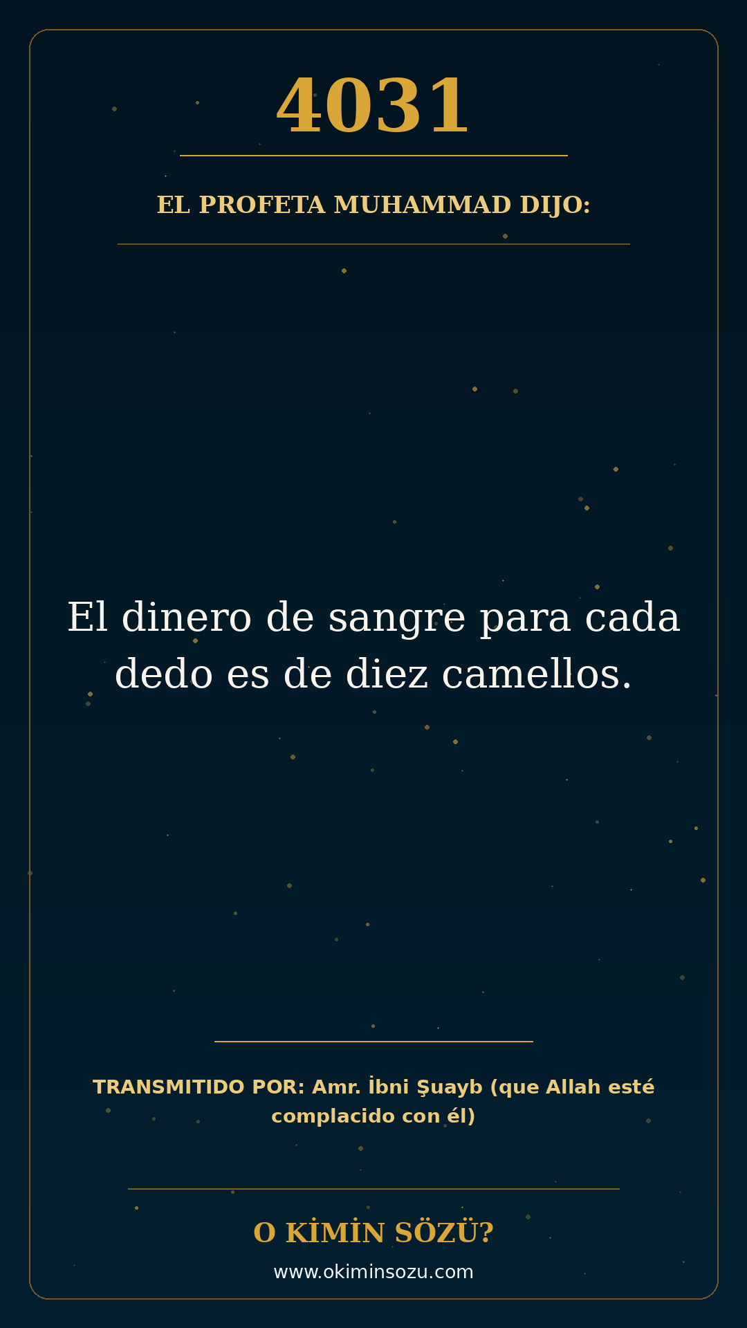 hadis 4031 es