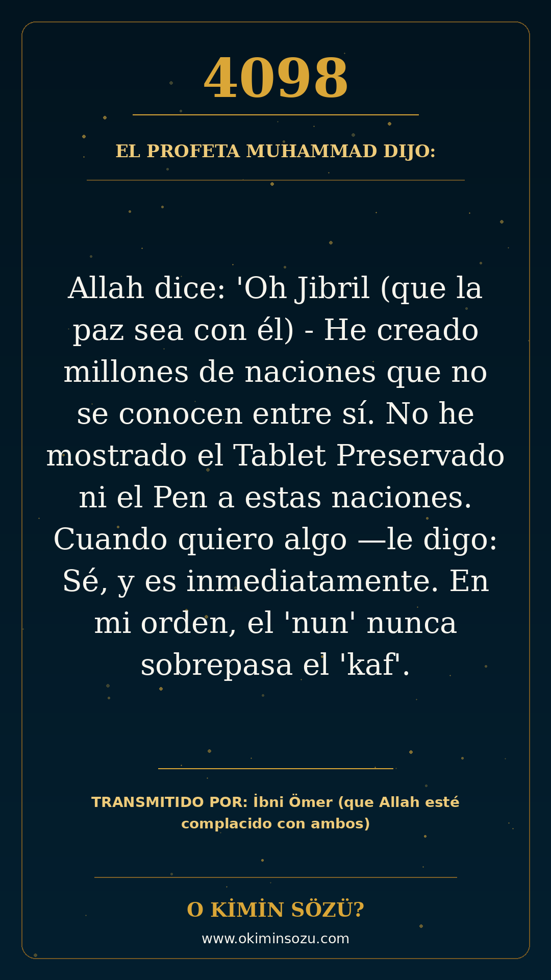 hadis 4098 es