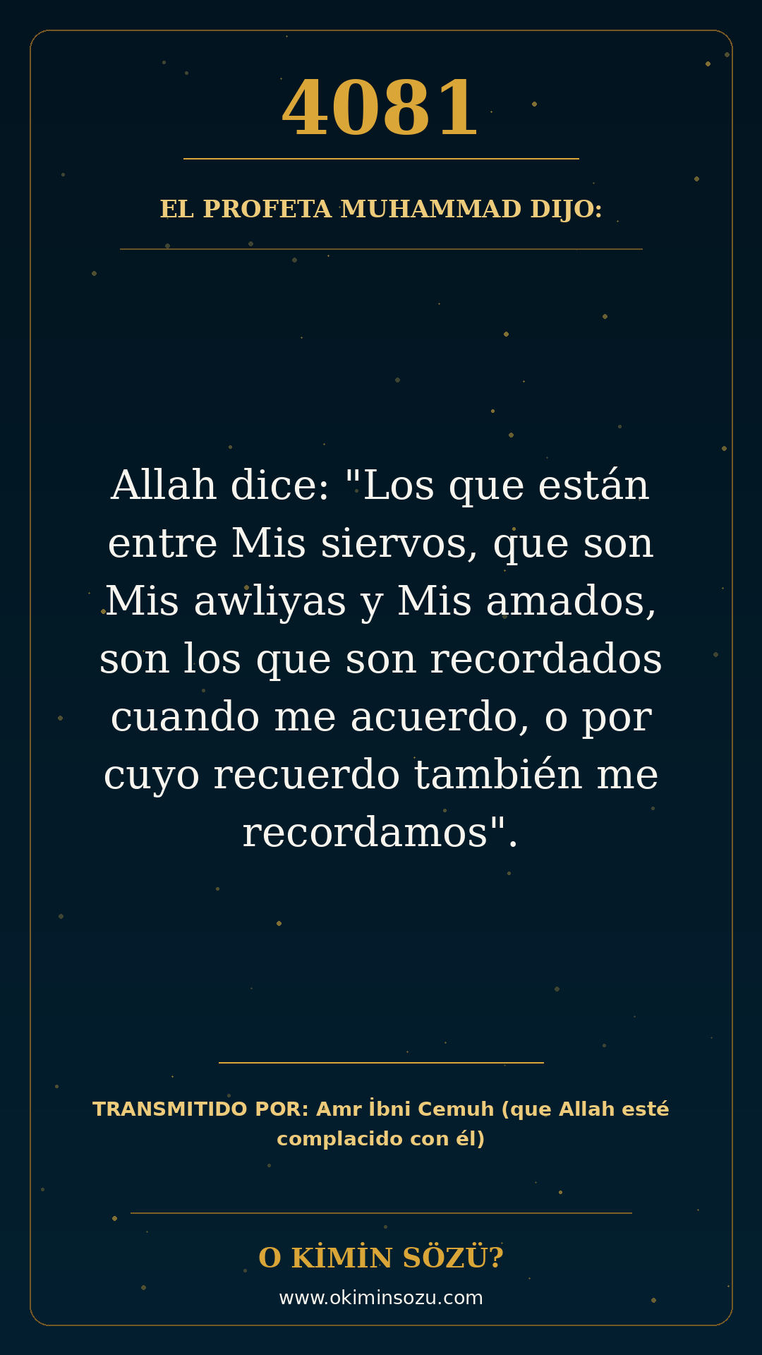 hadis 4081 es