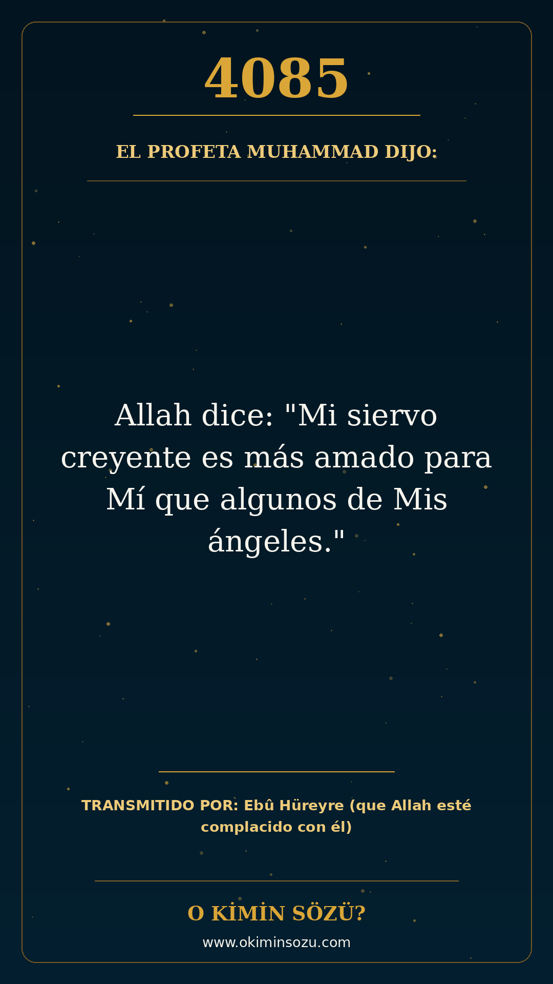 hadis 4085 es