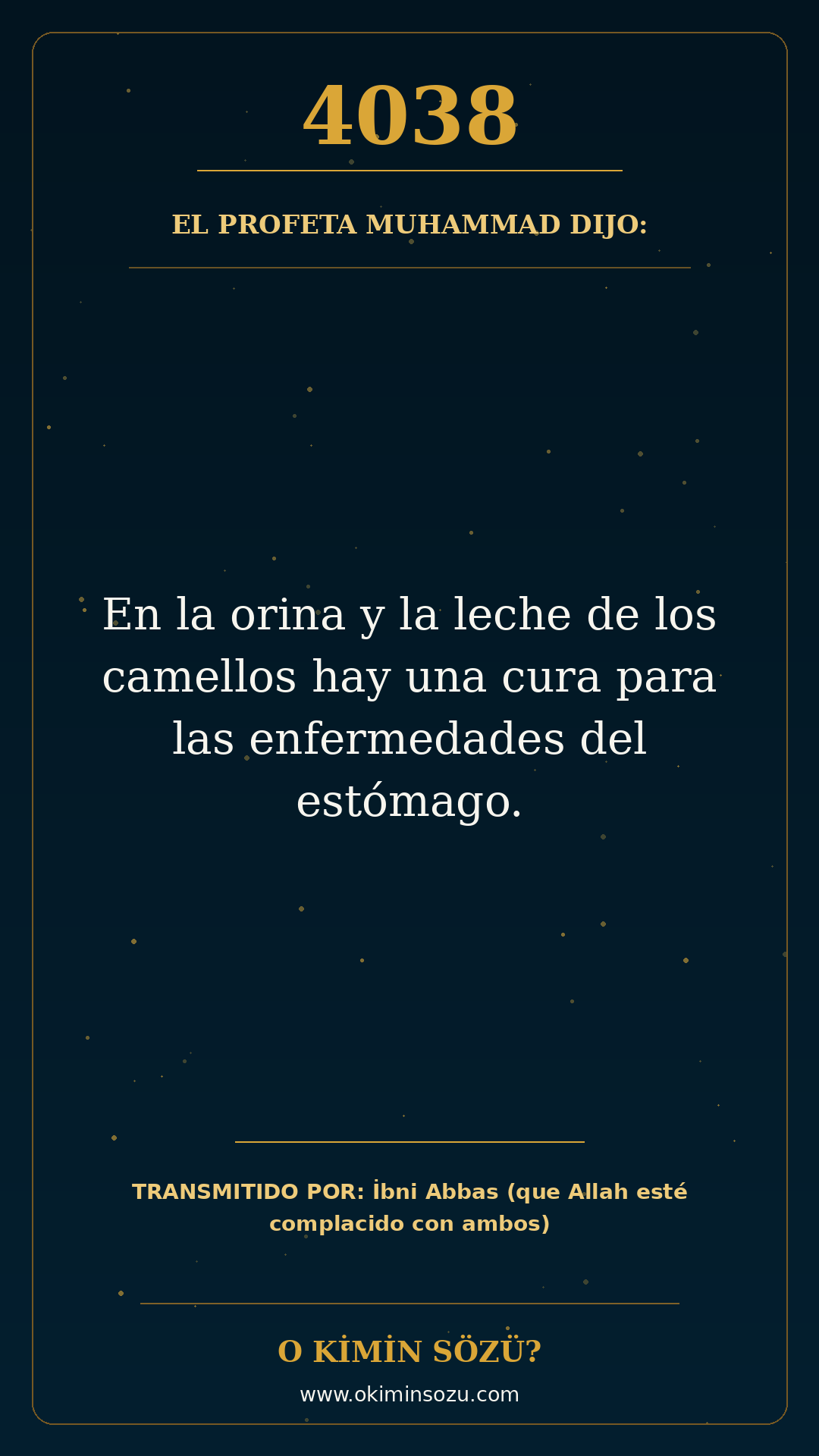 hadis 4038 es