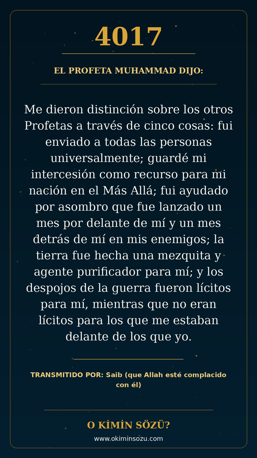 hadis 4017 es