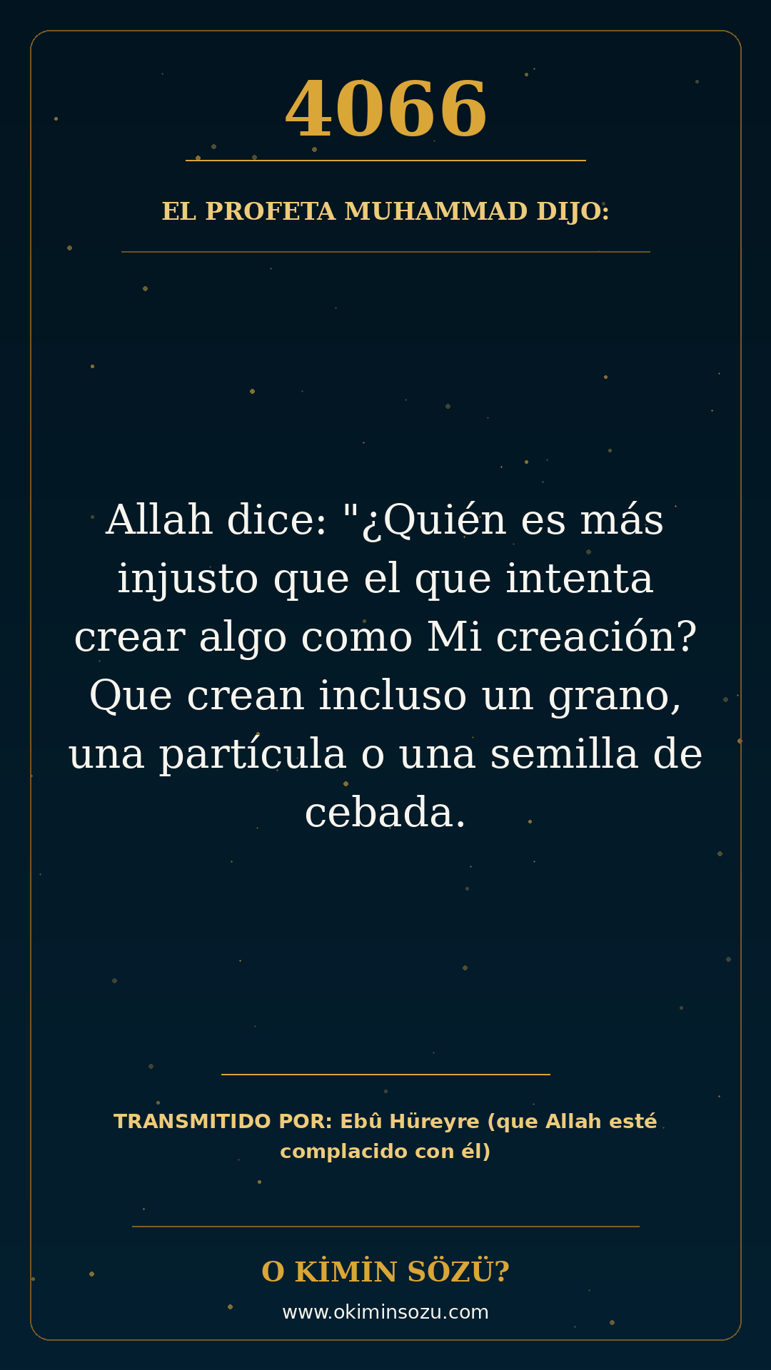 hadis 4066 es