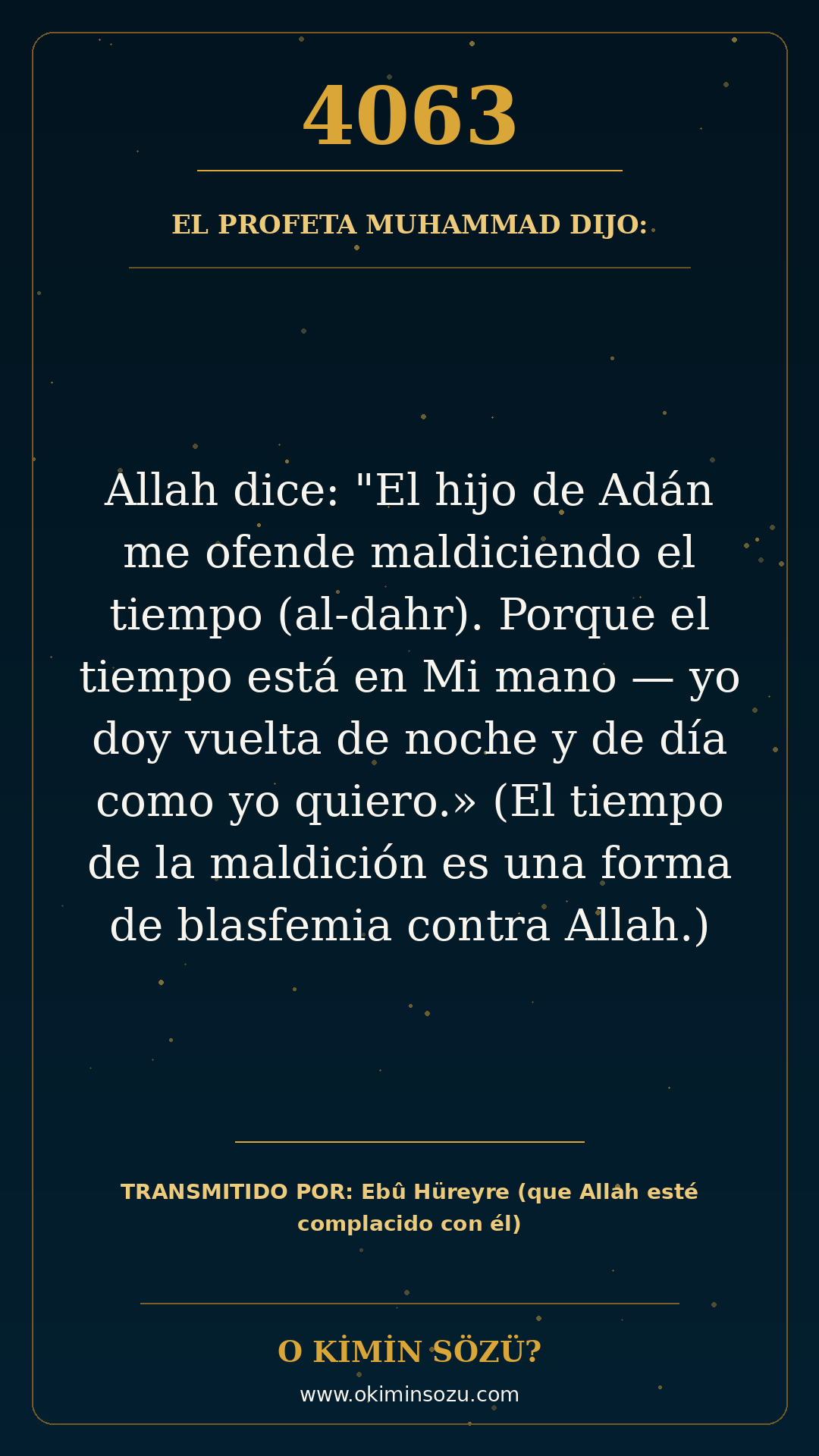 hadis 4063 es