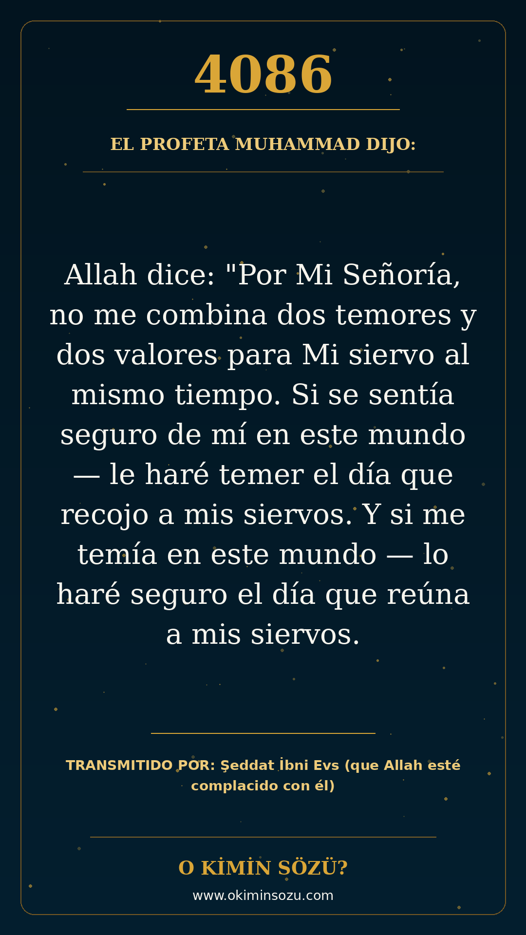 hadis 4086 es