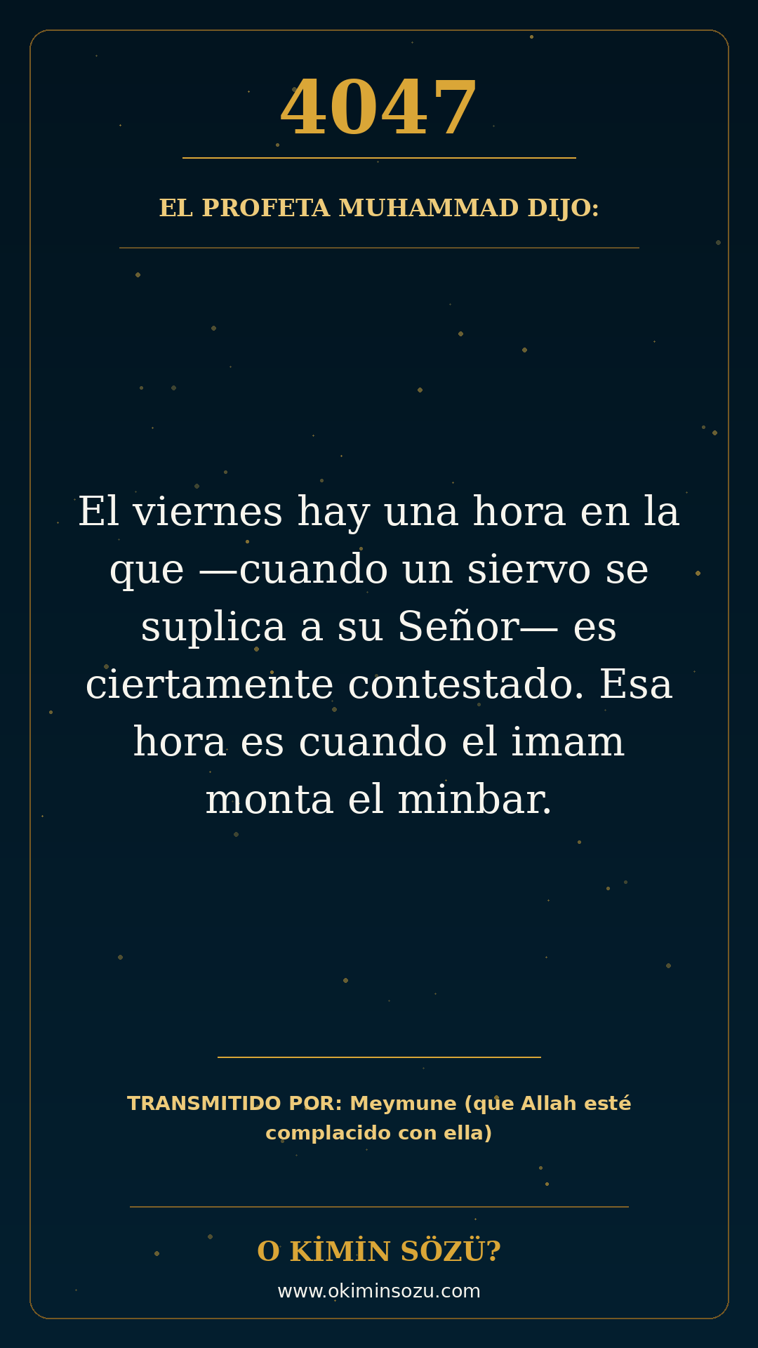 hadis 4047 es