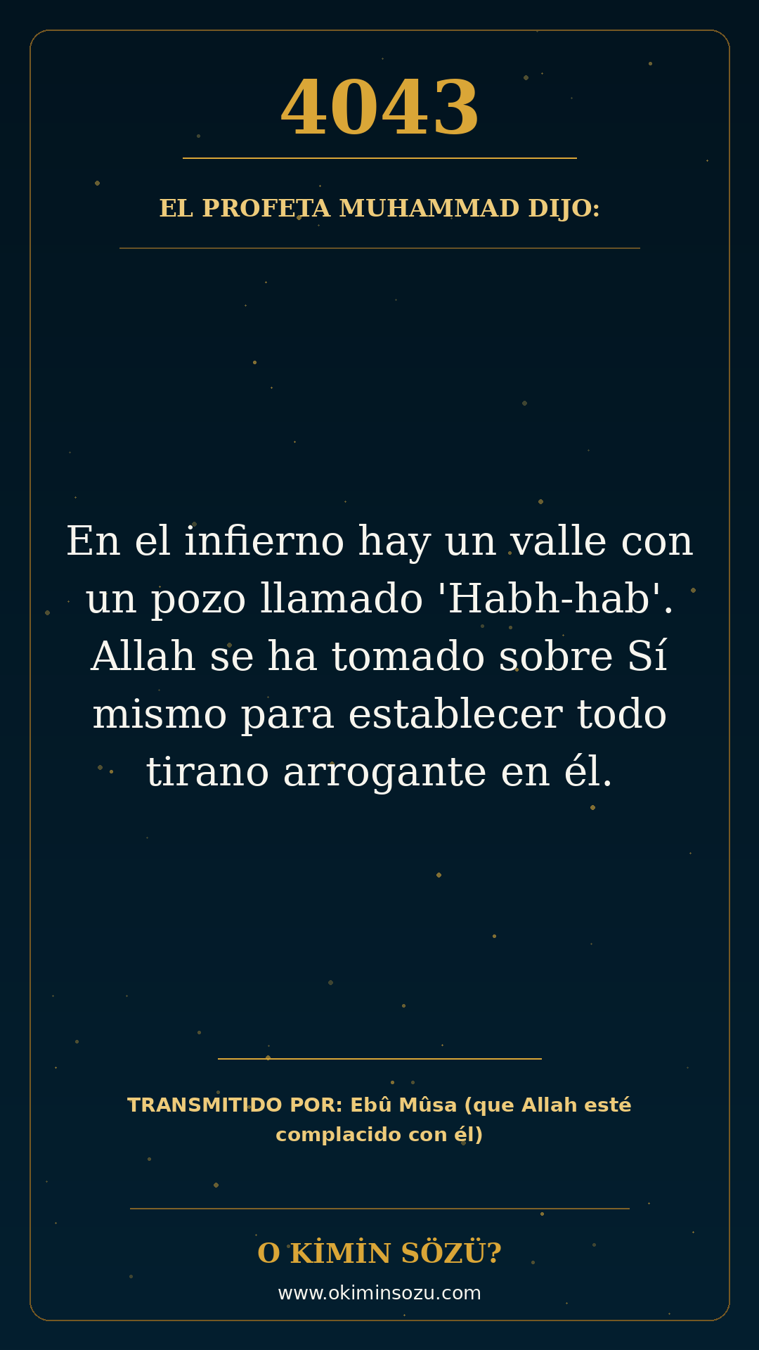 hadis 4043 es