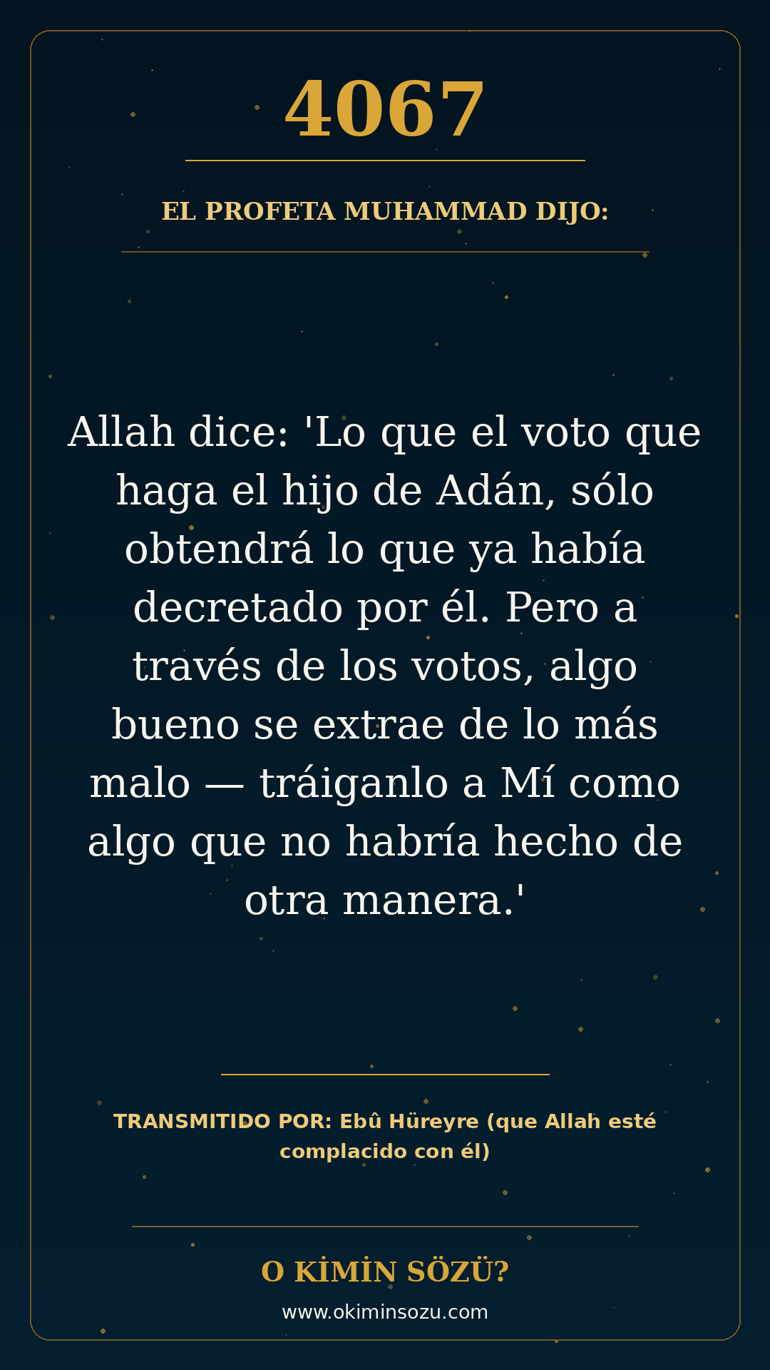 hadis 4067 es