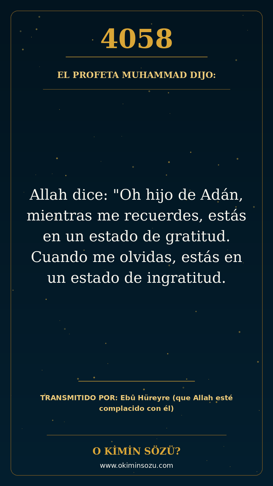hadis 4058 es