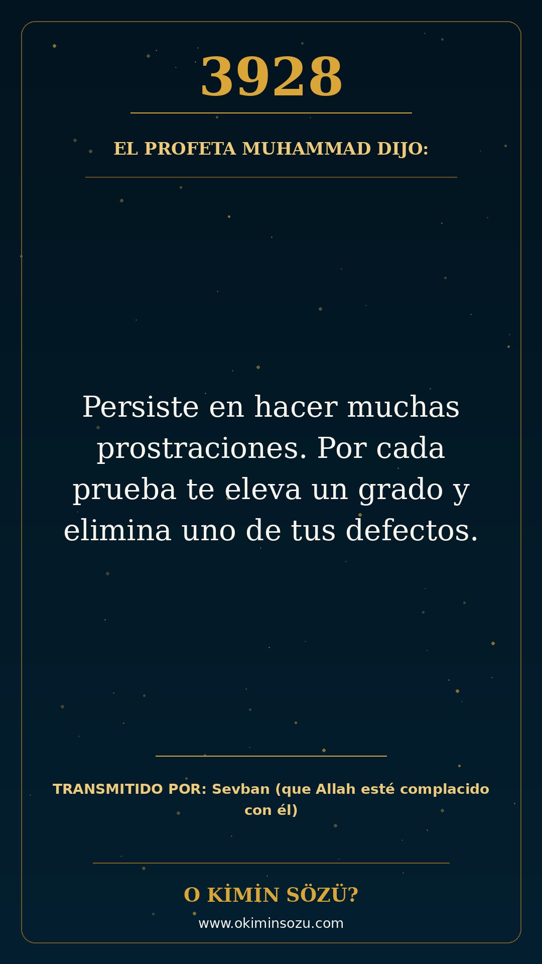 hadis 3928 es