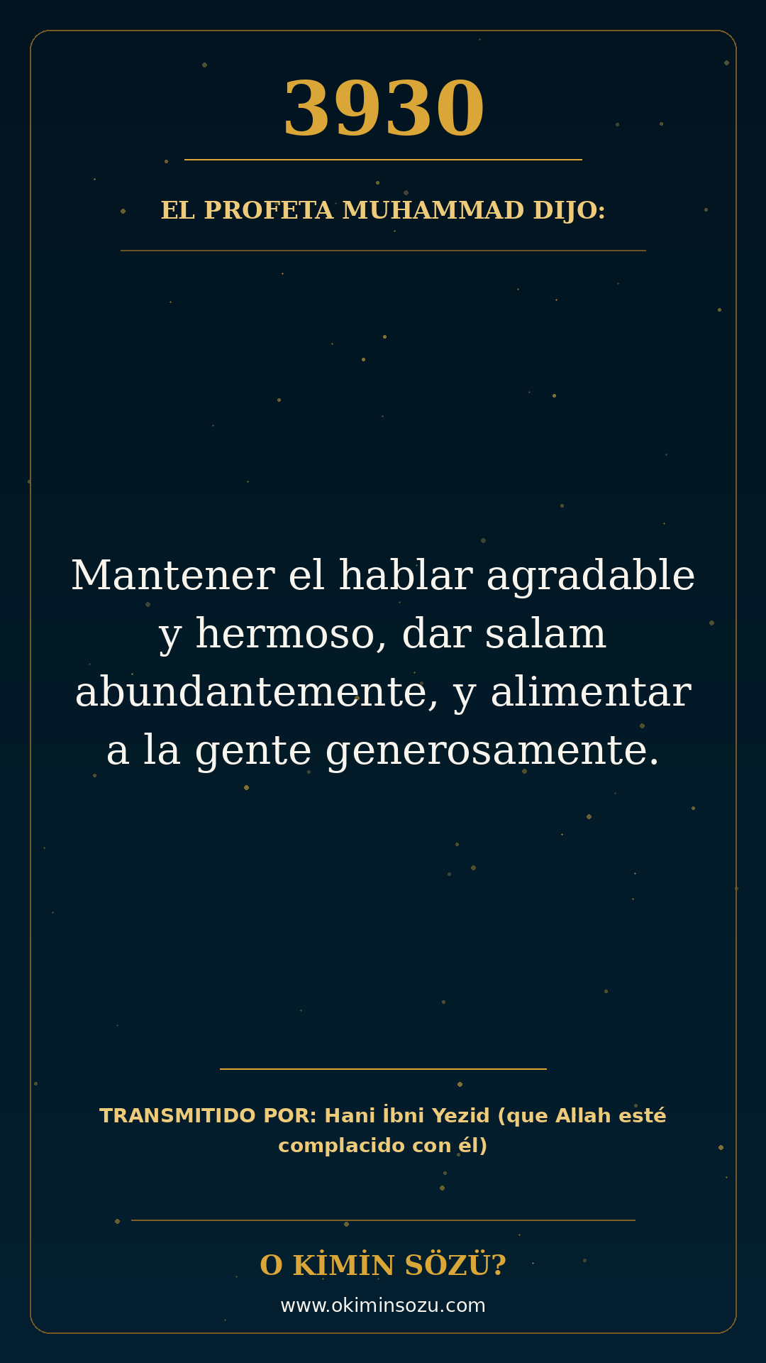hadis 3930 es