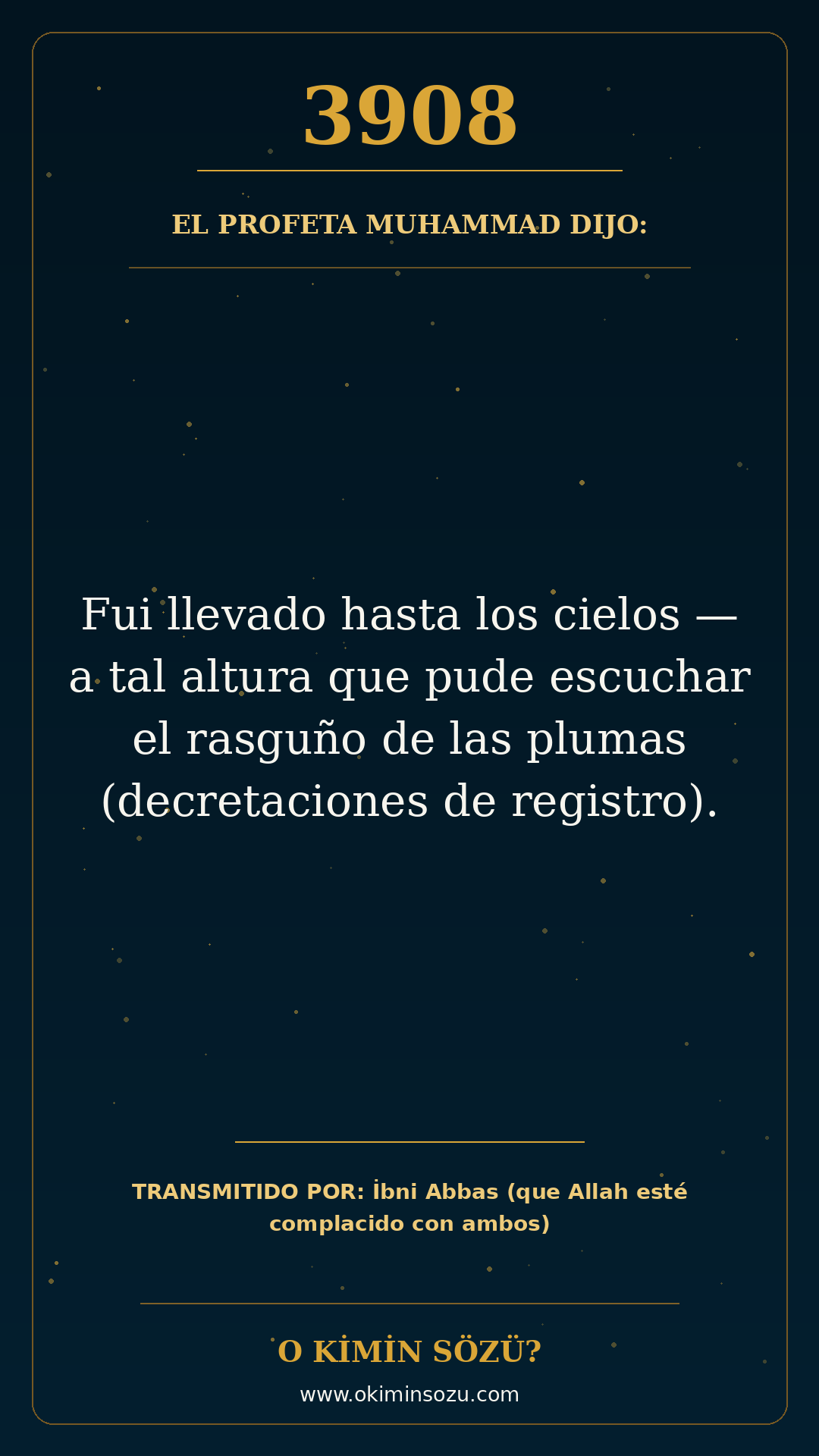 hadis 3908 es