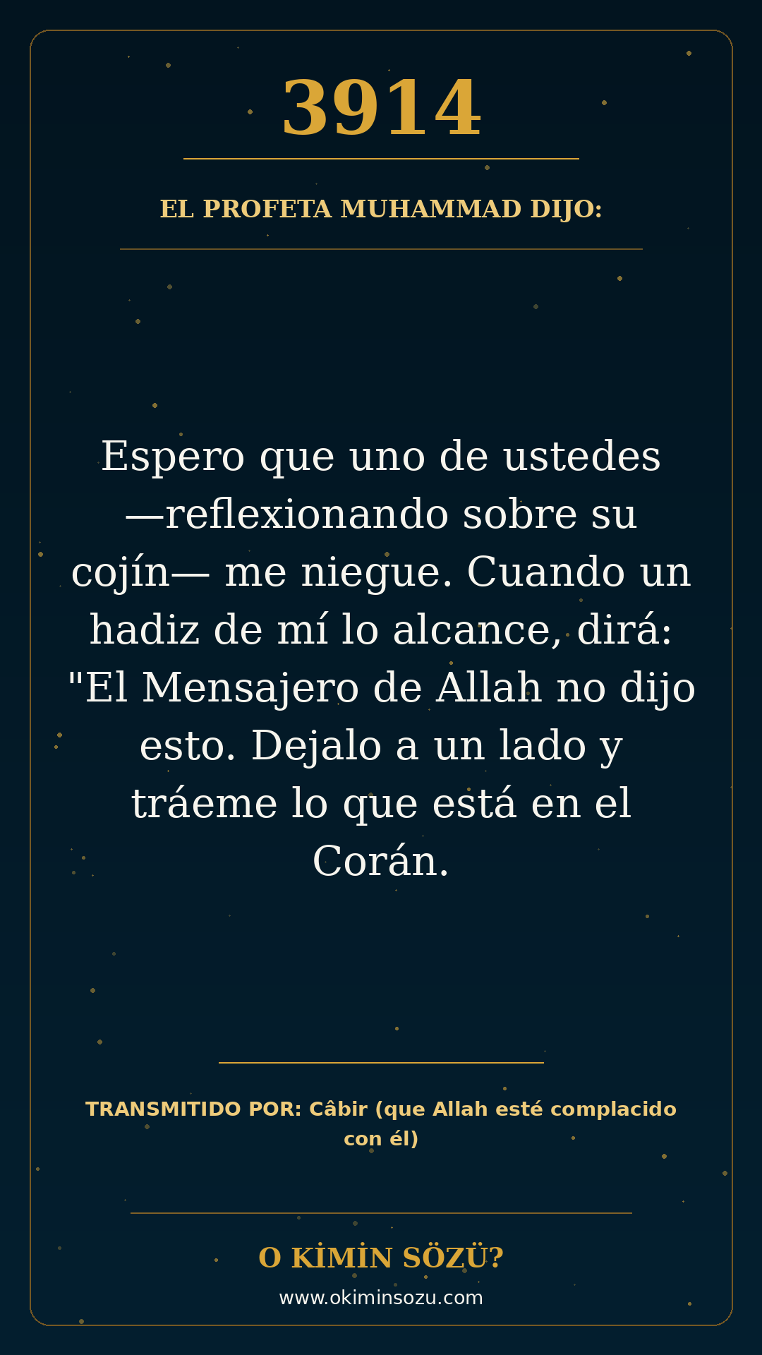 hadis 3914 es
