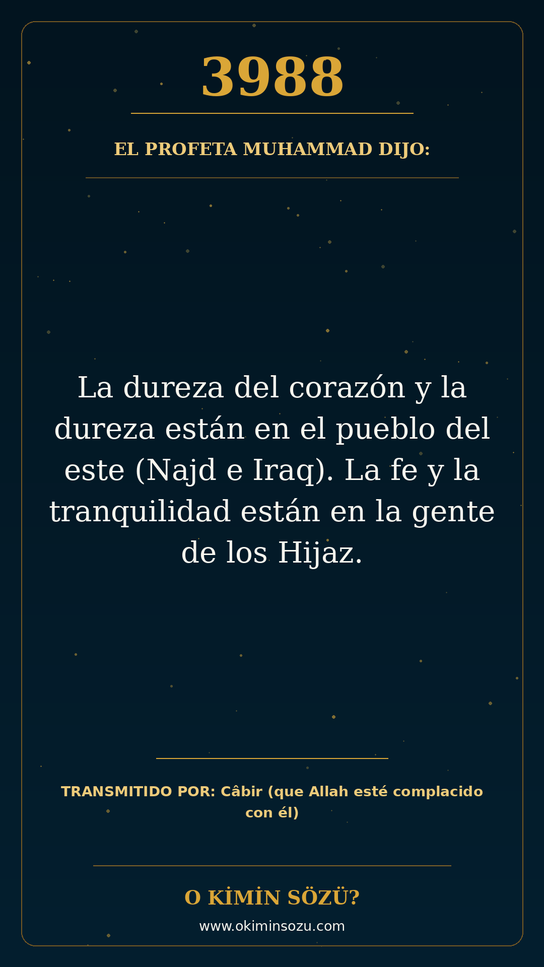 hadis 3988 es