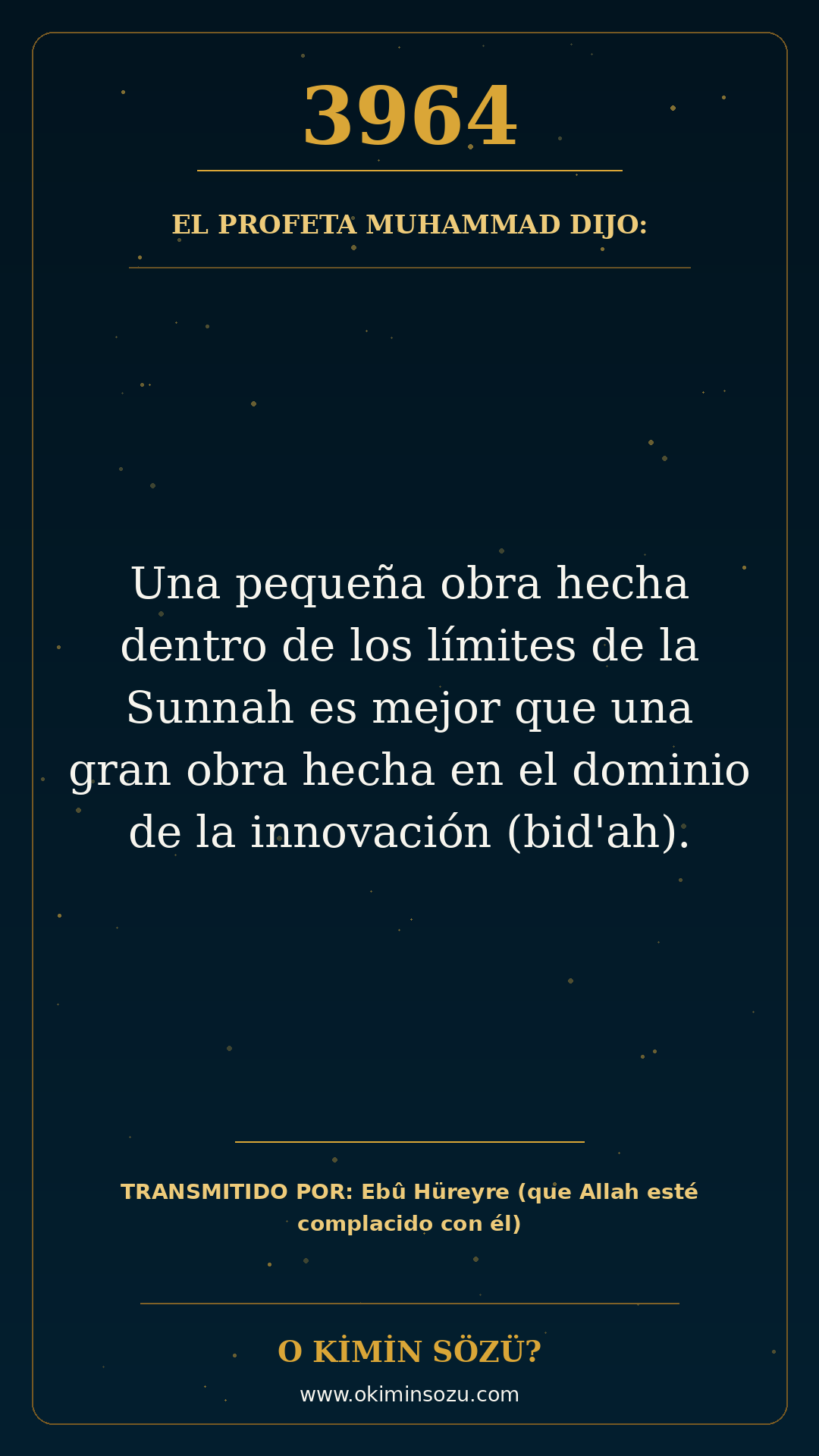 hadis 3964 es