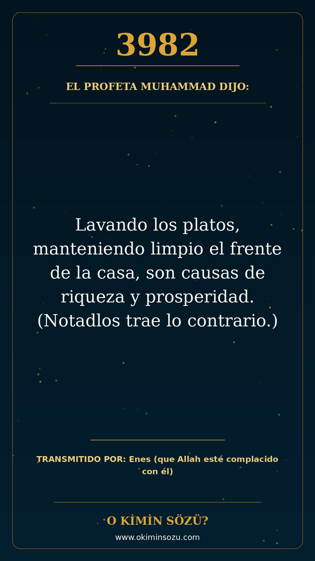 hadis 3982 es