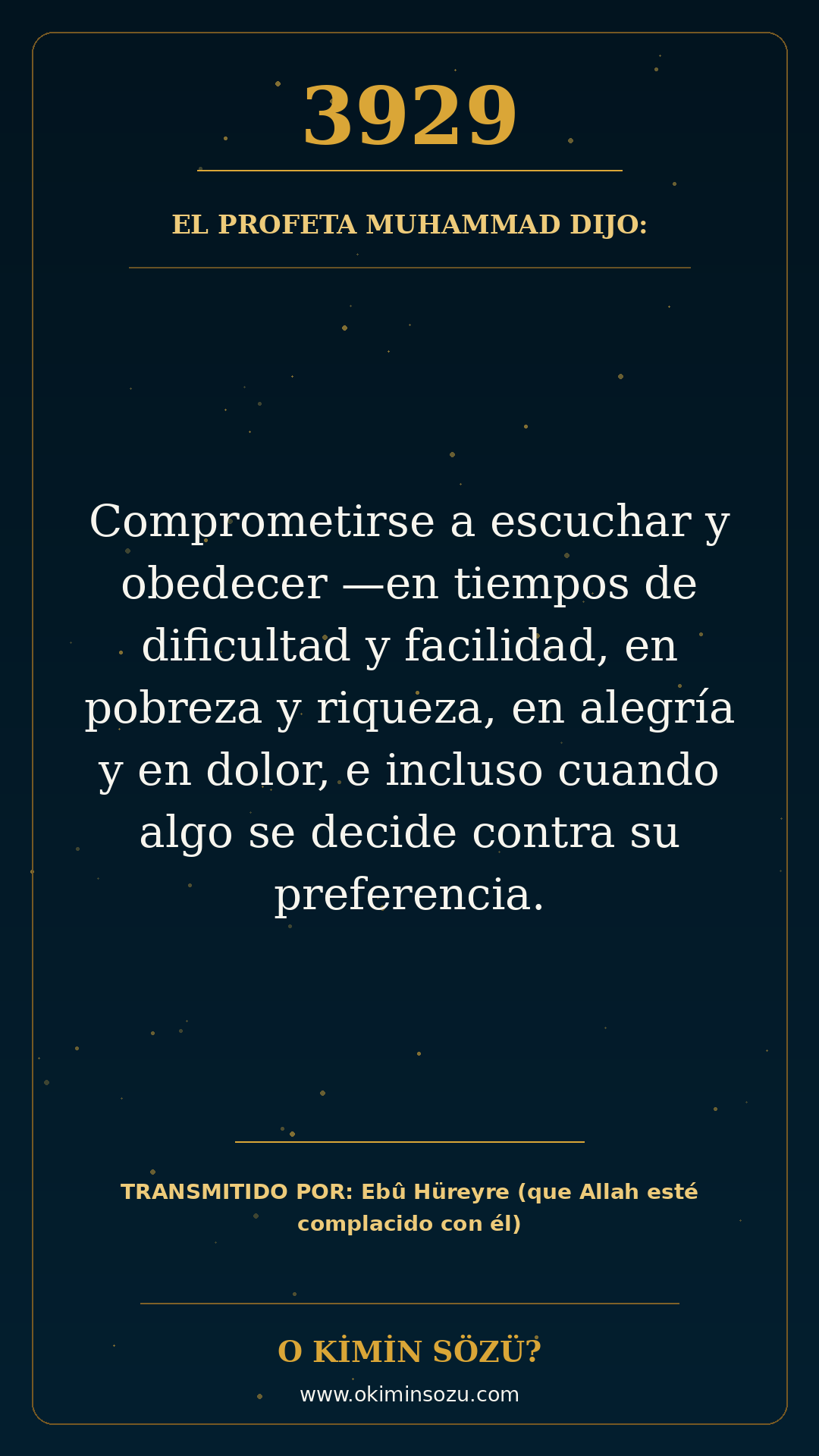hadis 3929 es