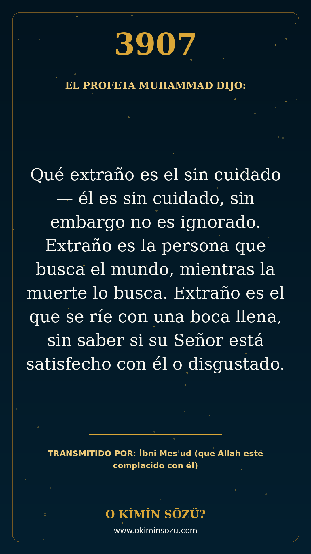 hadis 3907 es