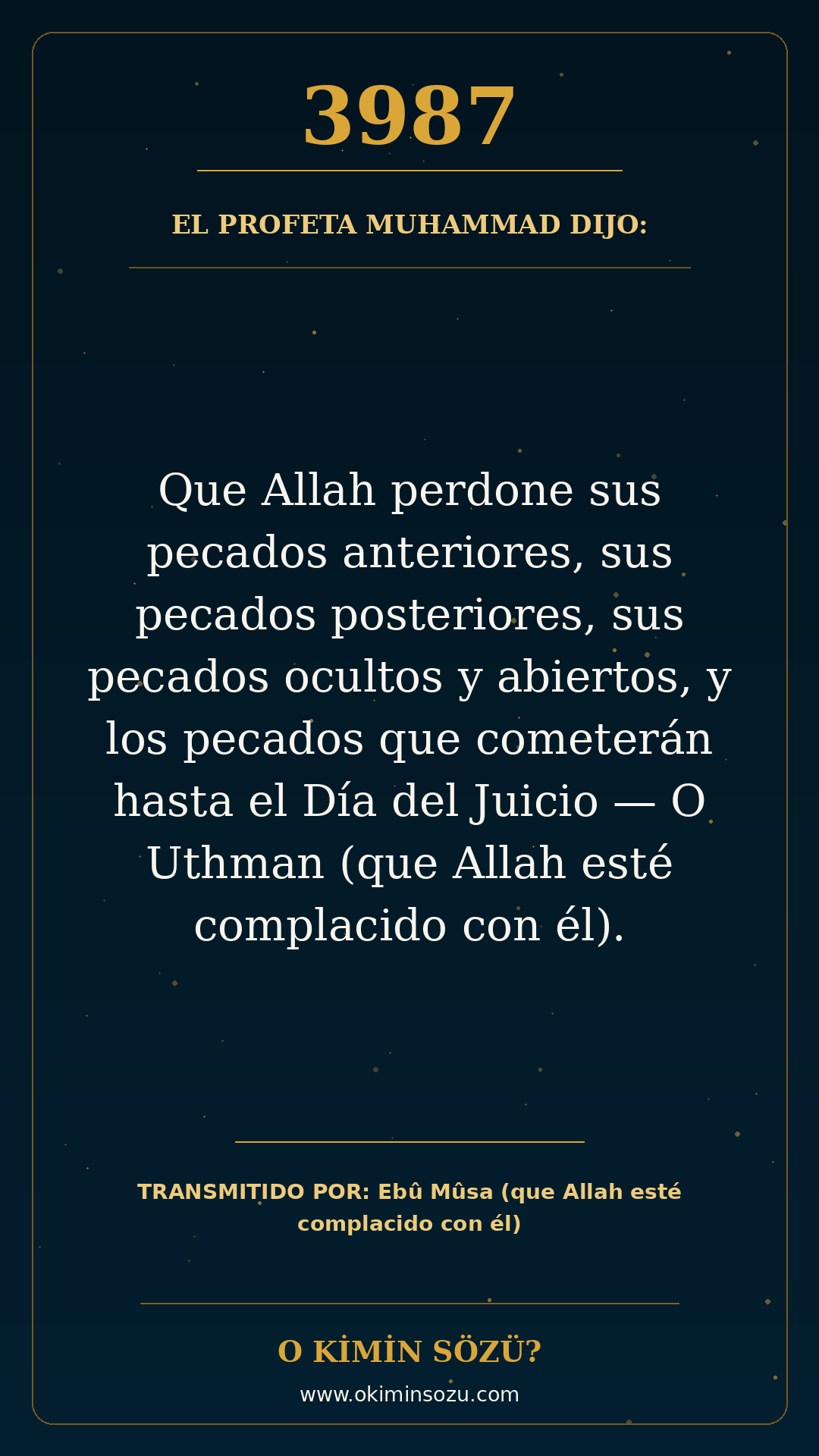 hadis 3987 es