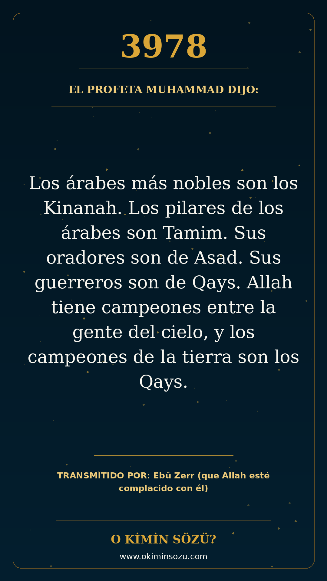 hadis 3978 es