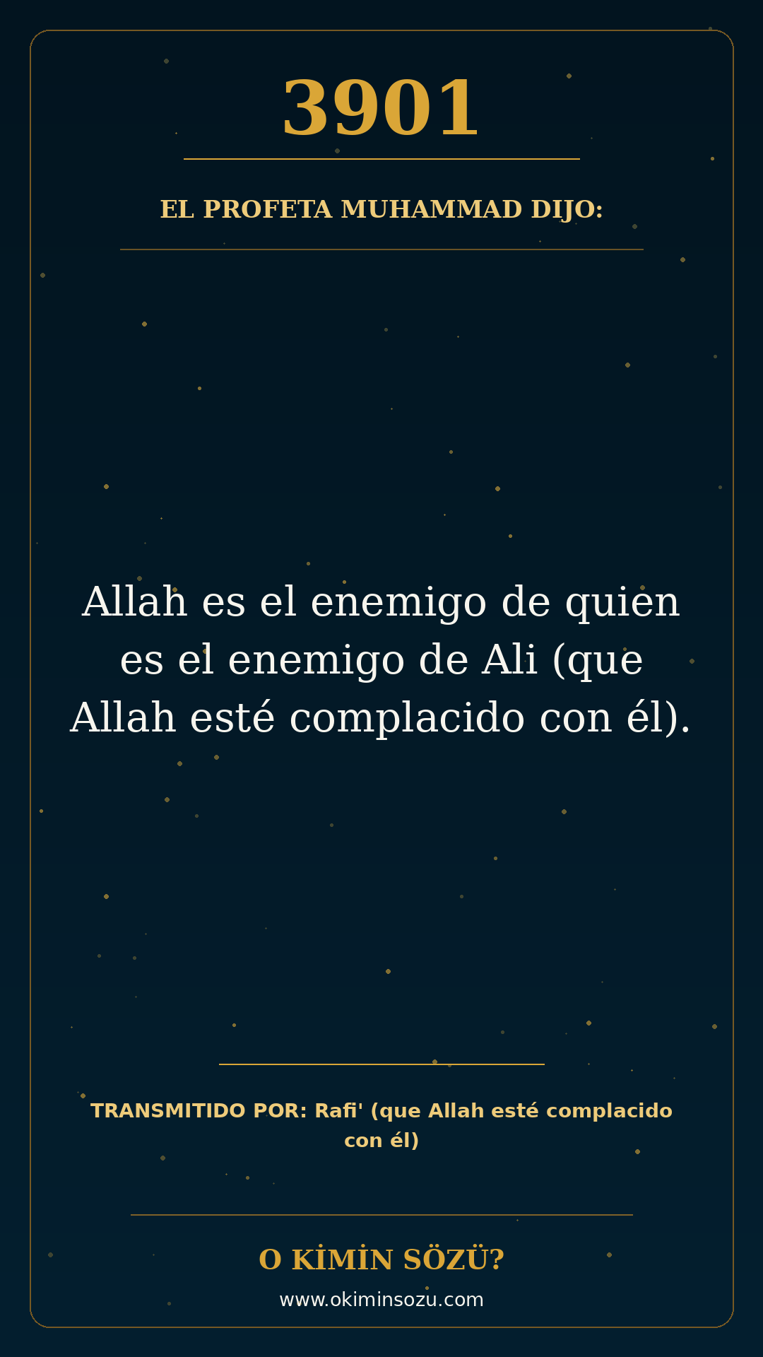 hadis 3901 es