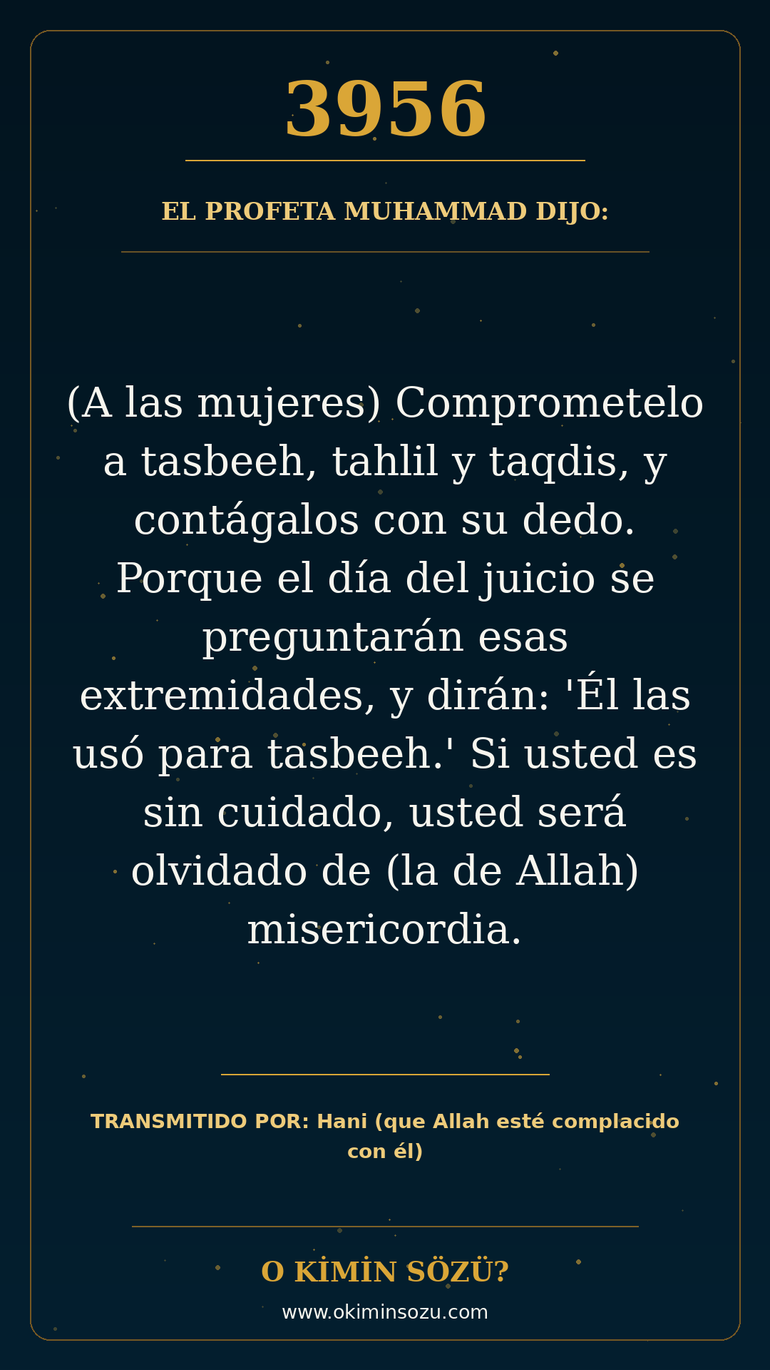 hadis 3956 es