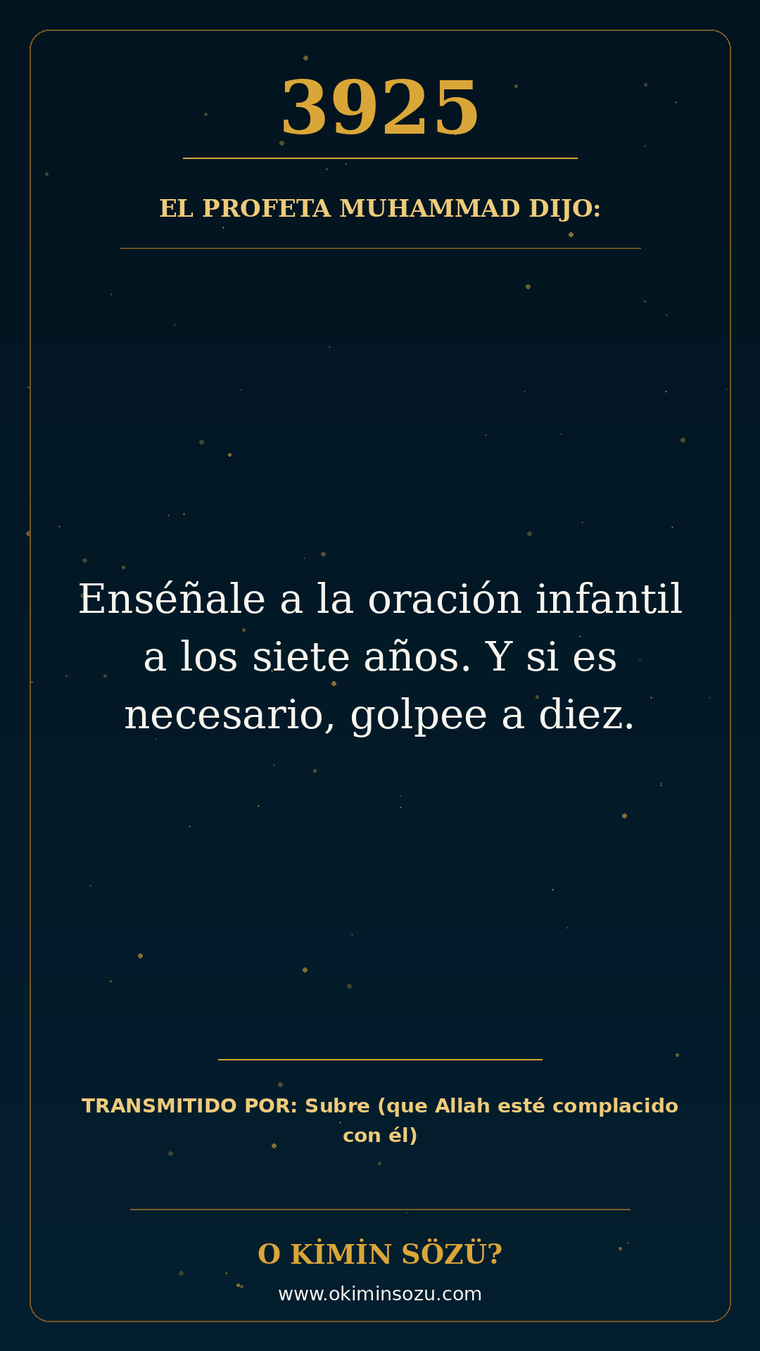 hadis 3925 es