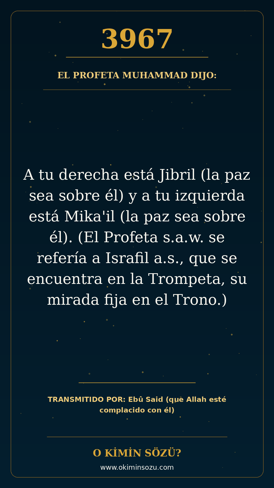 hadis 3967 es
