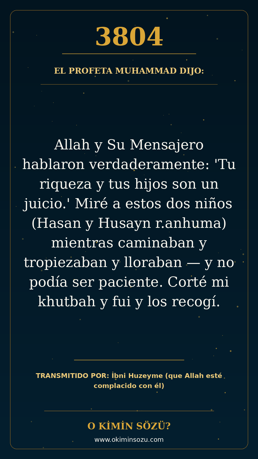 hadis 3804 es