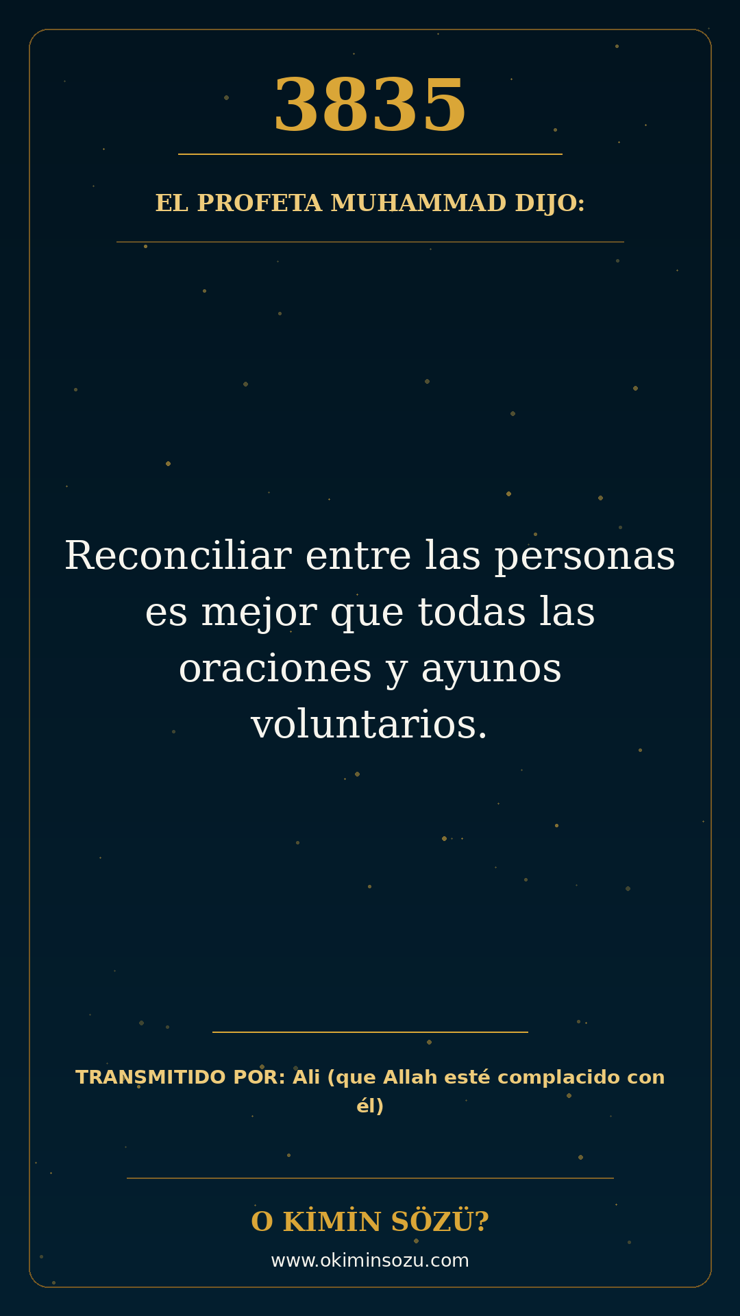 hadis 3835 es