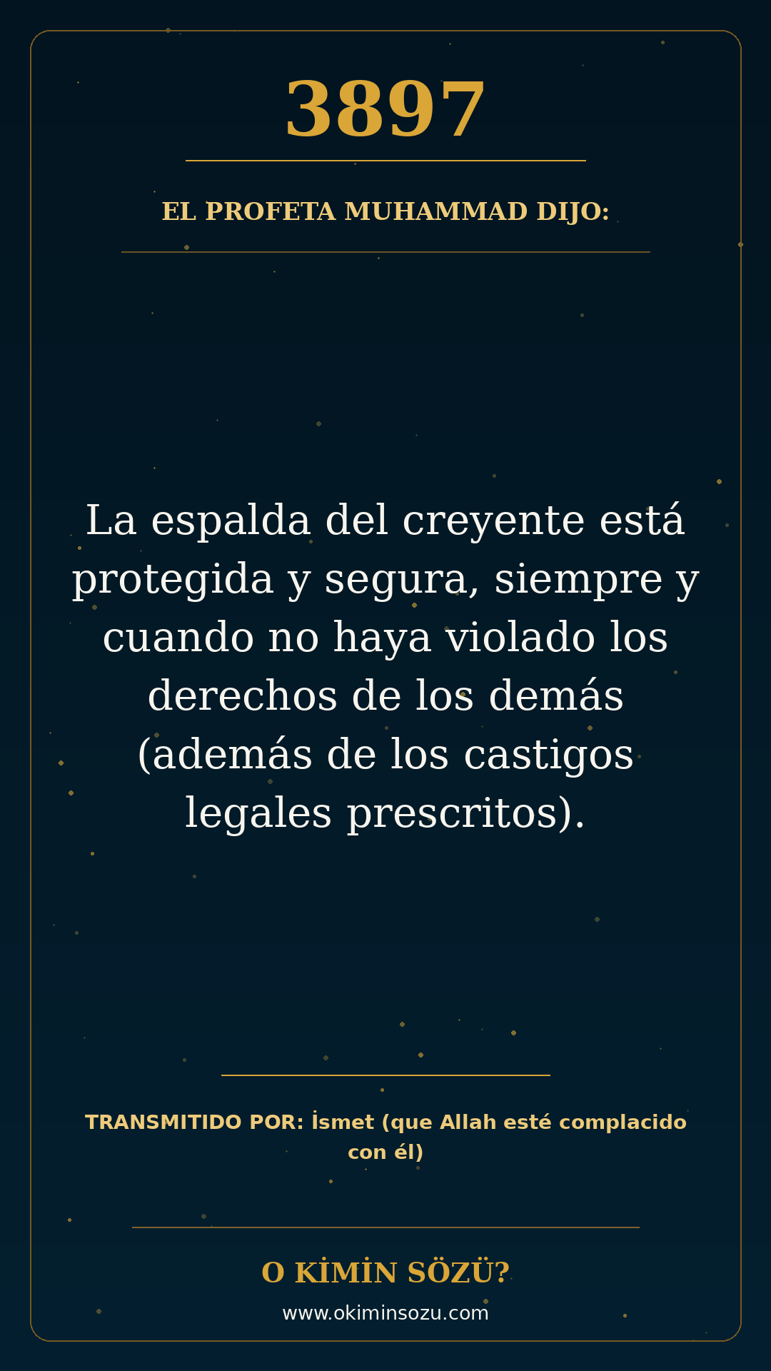 hadis 3897 es