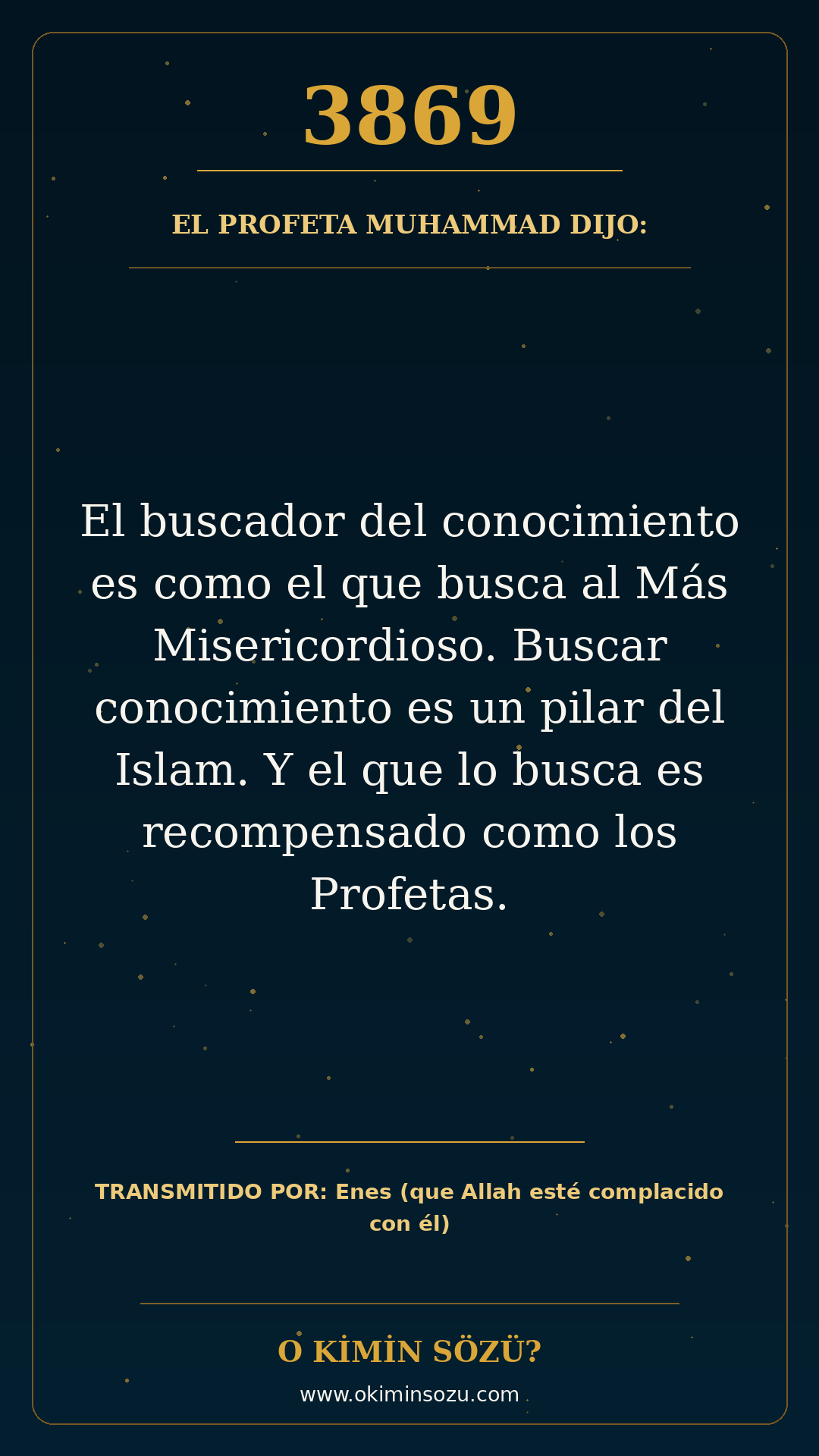 hadis 3869 es