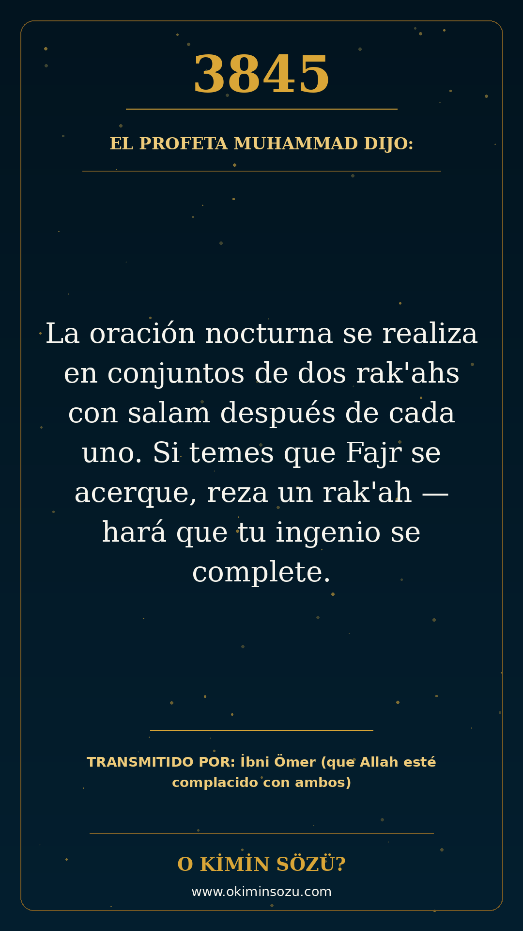 hadis 3845 es
