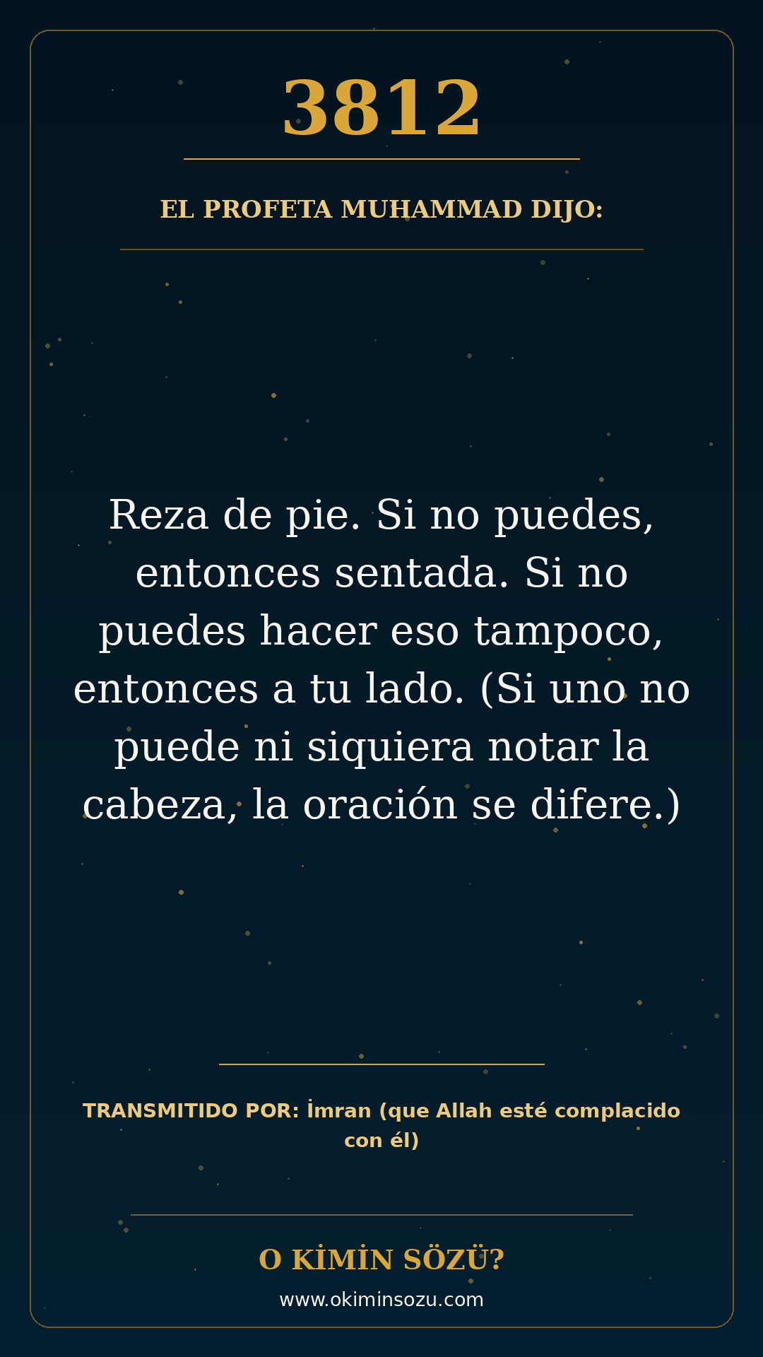 hadis 3812 es