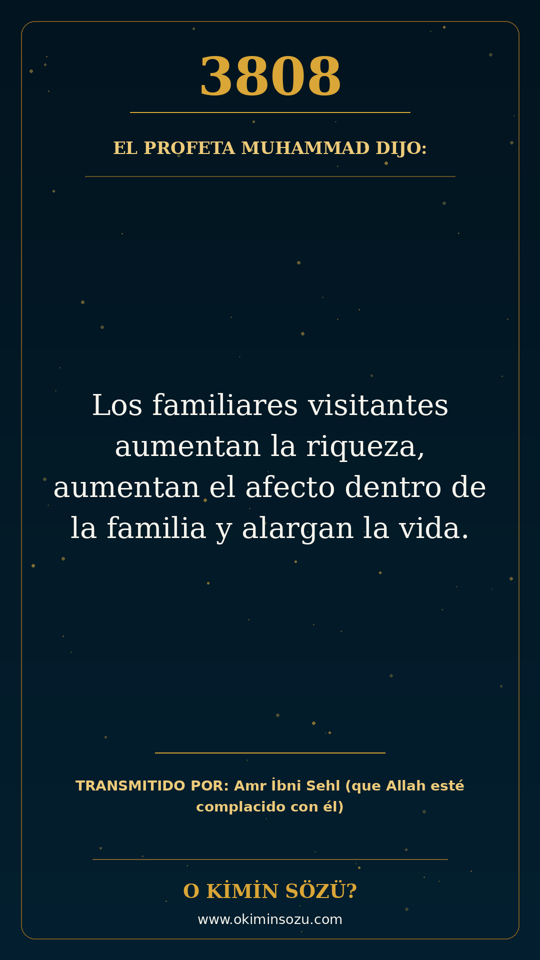 hadis 3808 es