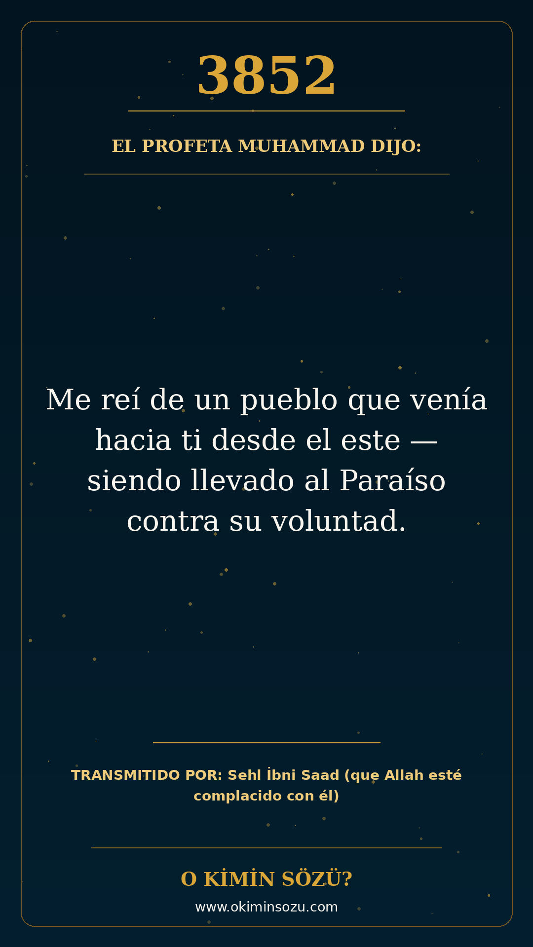 hadis 3852 es