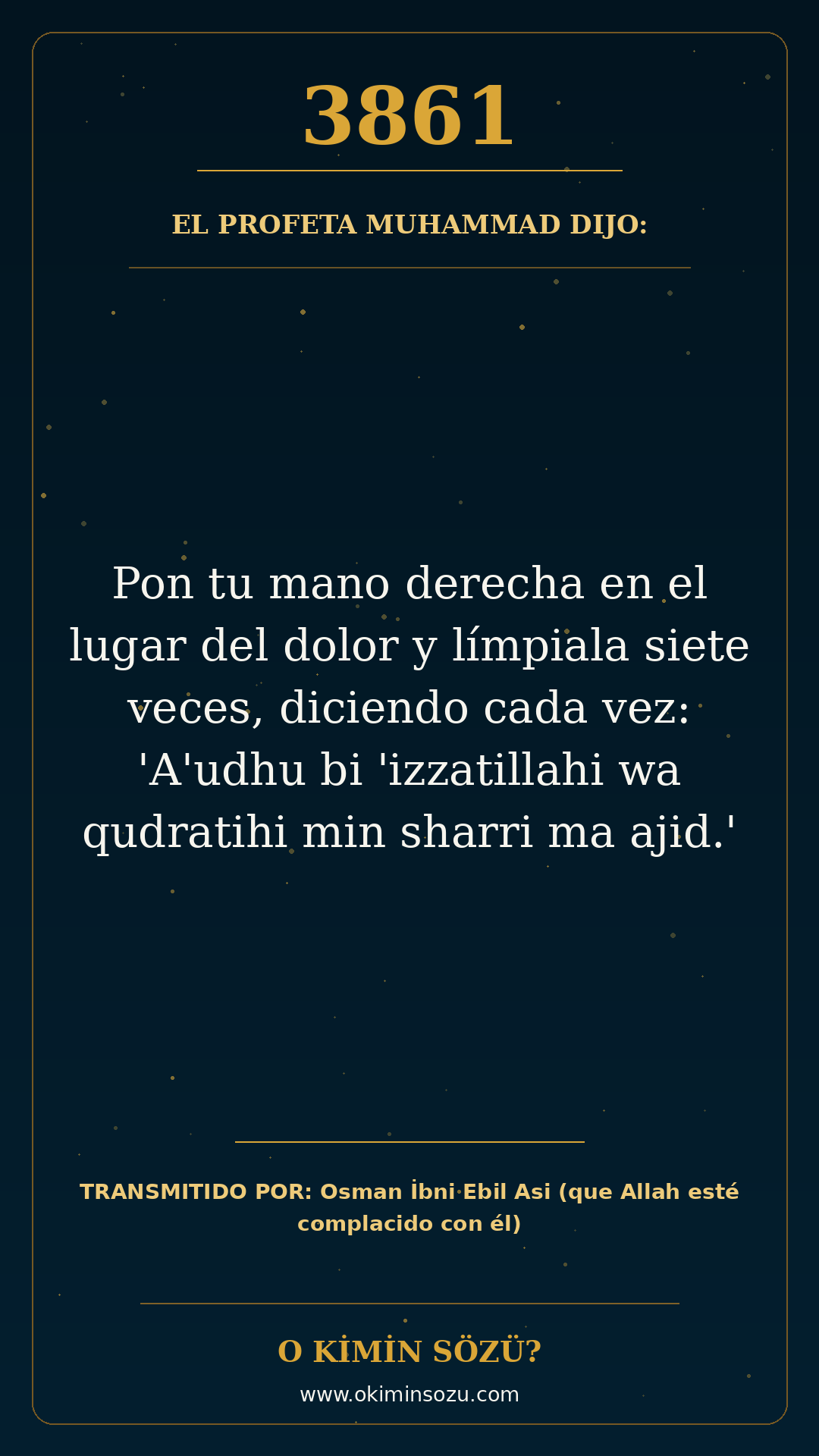 hadis 3861 es