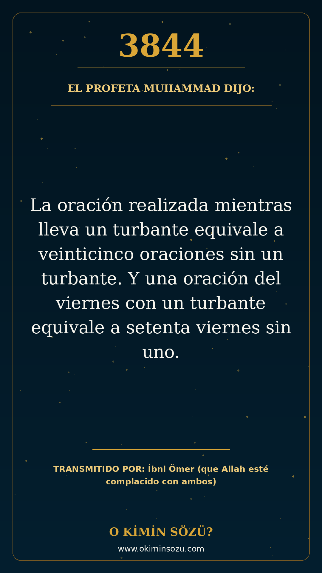 hadis 3844 es