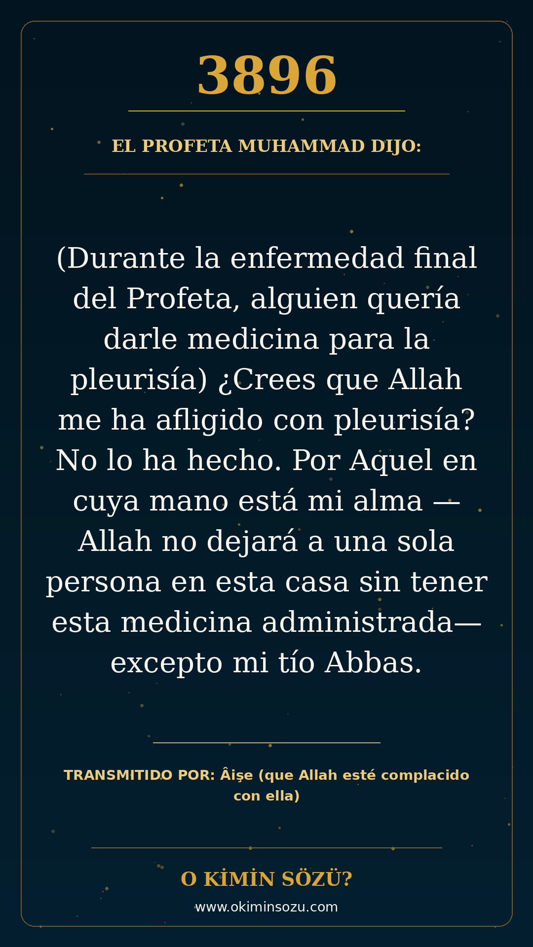 hadis 3896 es
