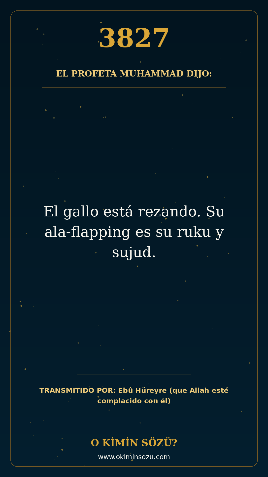 hadis 3827 es